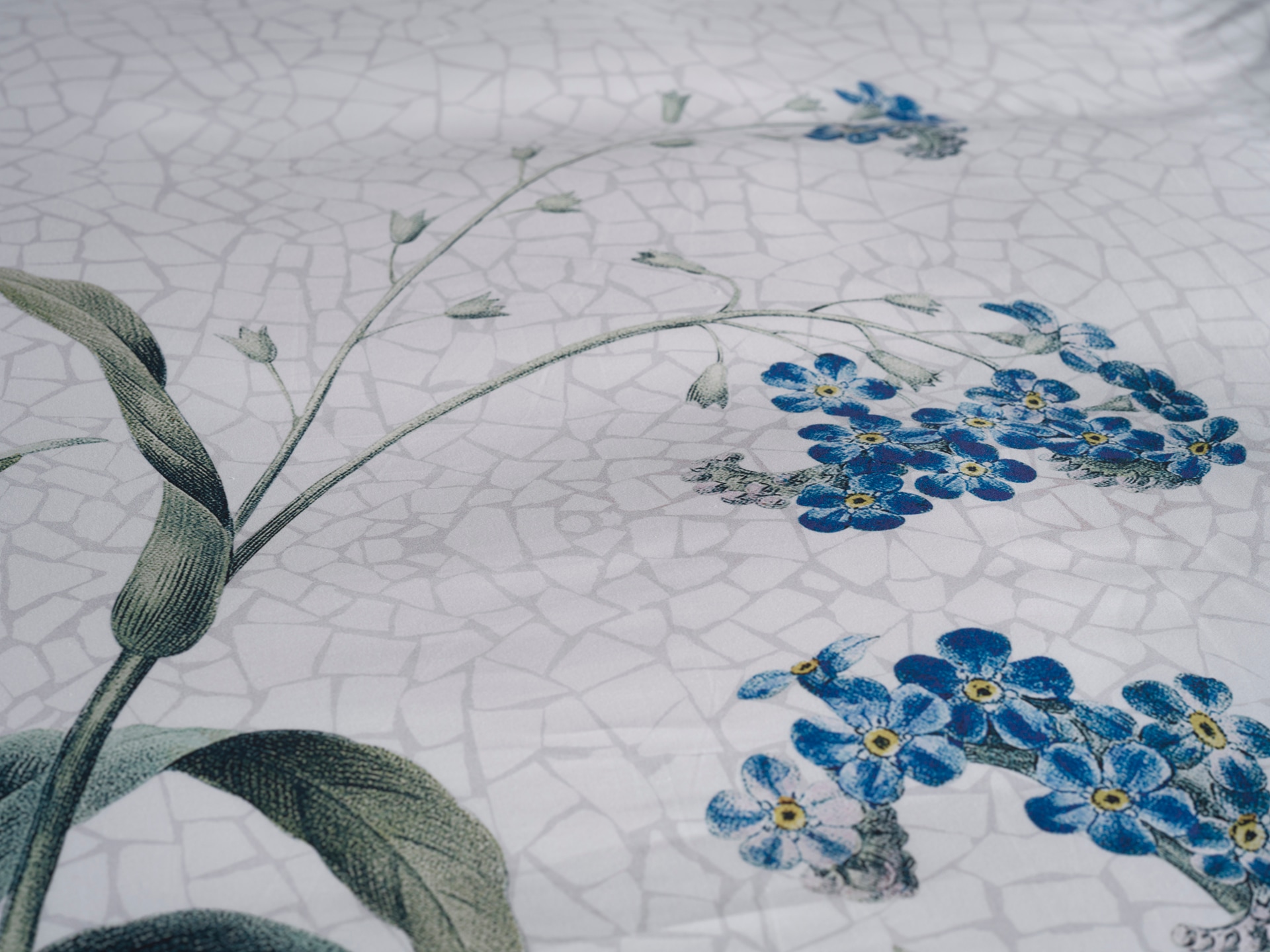 Heckett & Lane Bettwäsche »Heckettlane Bettwäsche Lacie« 2 Bettwäsche aus 100% Baumwolle, hochwertige Mako-Satin, ab 135x200 cm.