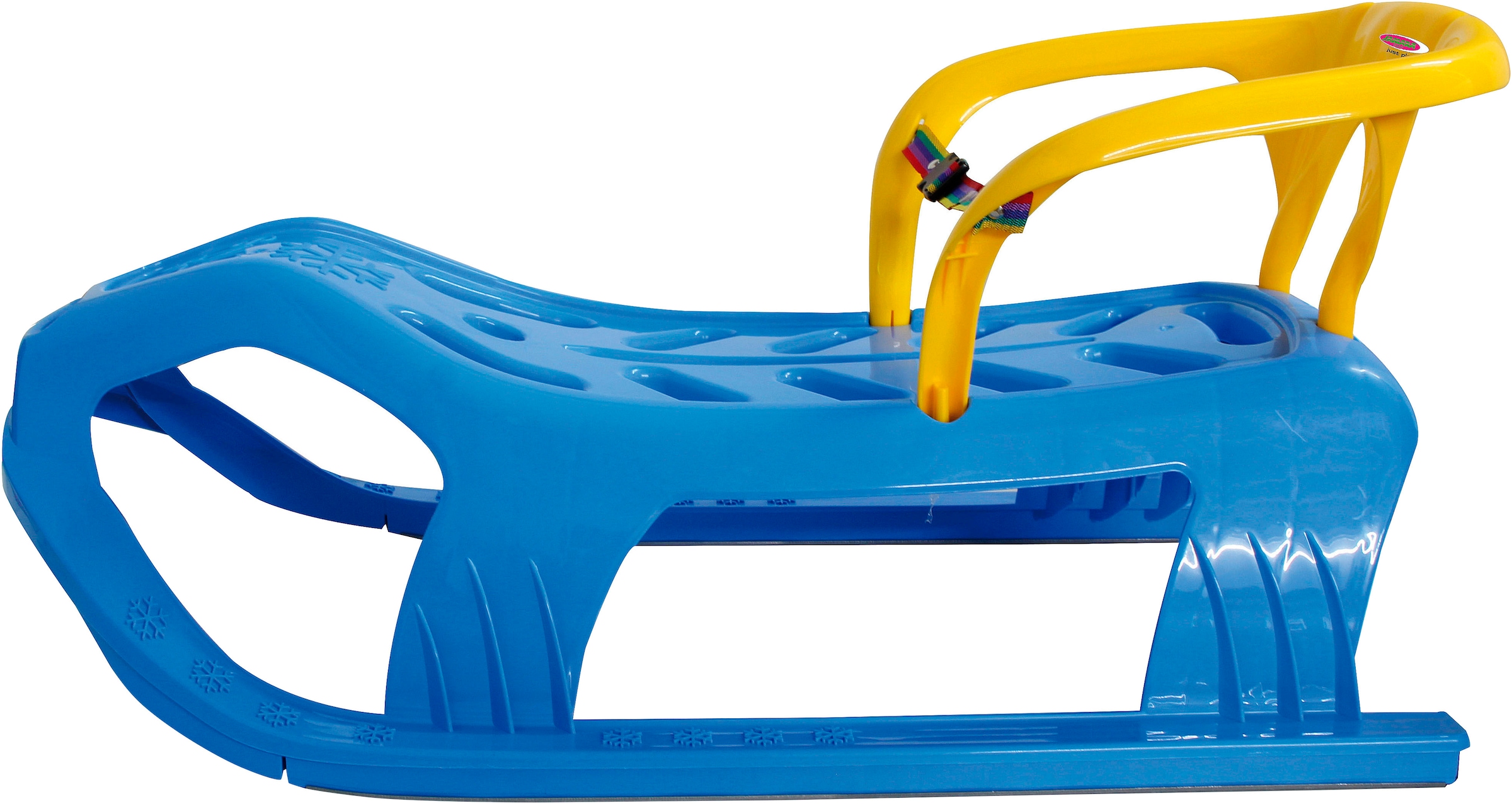 Jamara Schlitten »Snow Play Schlitten Snow-Star 90 cm, mit Rückenlehne« Made in Europe
