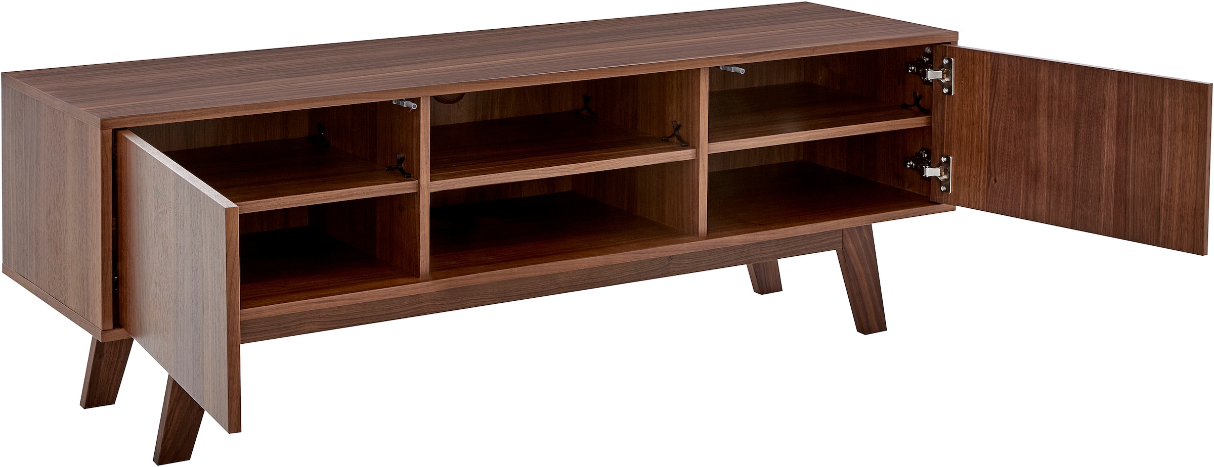 Guido Maria Kretschmer Home&Living TV-Board »Orlando«, Breite 150 cm, Holzfurnier, Push-to-open-Funktion