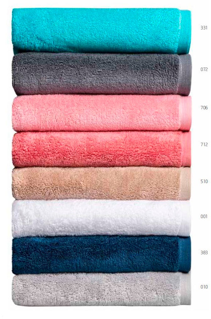 Egeria Duschtuch »Elegant« Uni Programm mit Webkante, reine Baumwolle