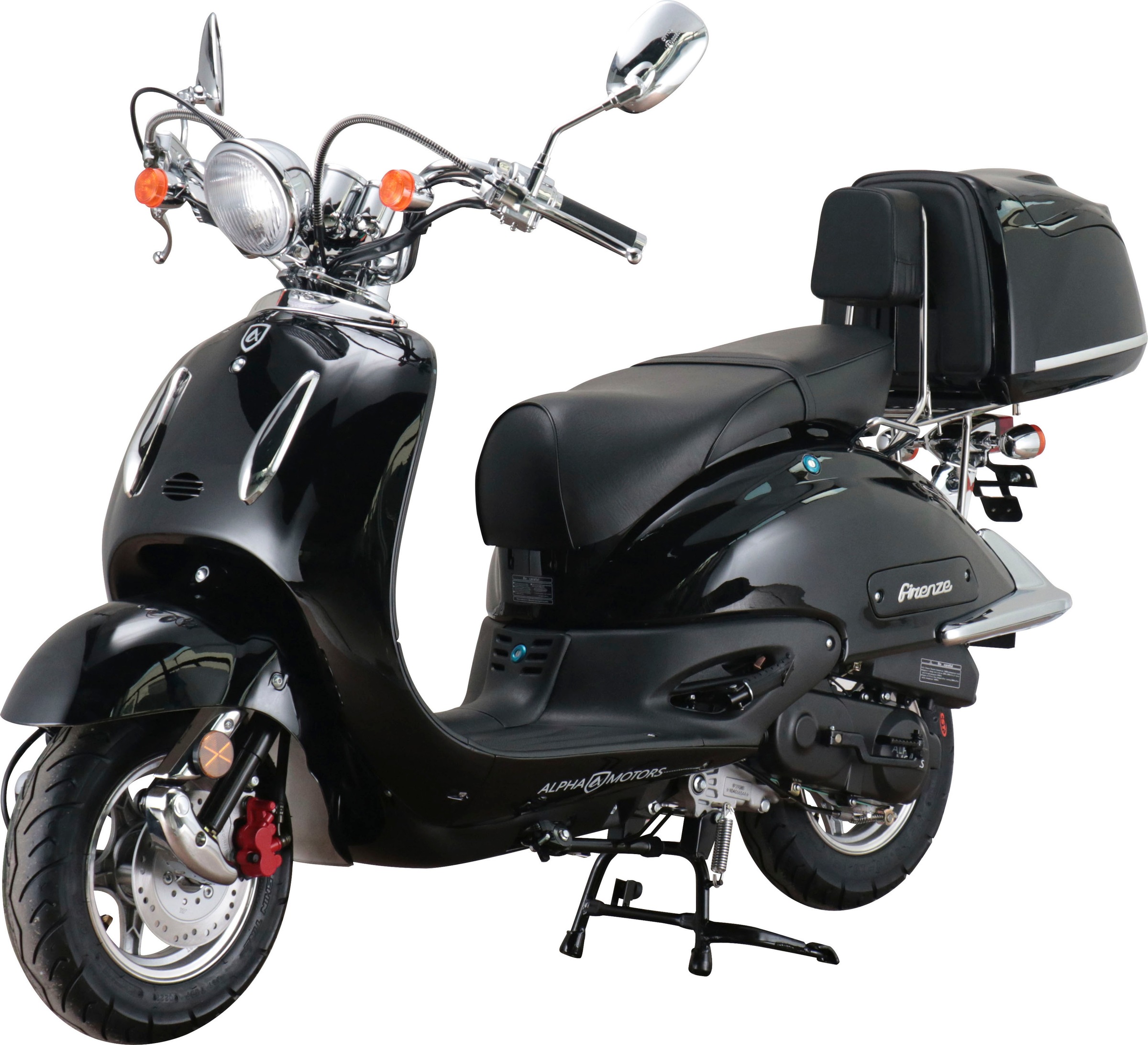 Alpha Motors Motorroller »Retro Firenze«, 125 cm³, 85 km/h, Euro 5+, 8,29 PS, (Spar-Set, mit Topcase), mit Lenkerschloss