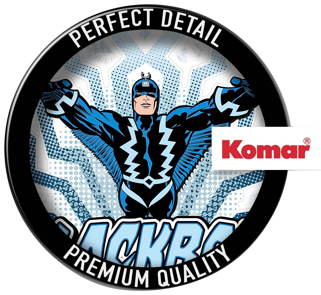 Komar Wandtattoo »Blackbolt Comic Classic - Größe 50 x 70 cm«, (1 St.), selbstklebend, Wandsticker, Kinderzimmer