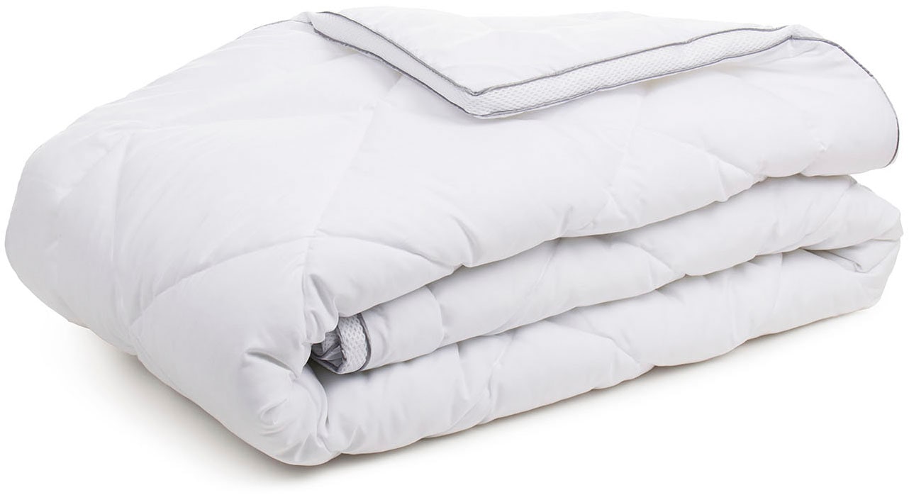 Gözze Microfaserbettdecke »Silberkante Bettdecke 135x200 & 155x220 cm«, nor günstig online kaufen