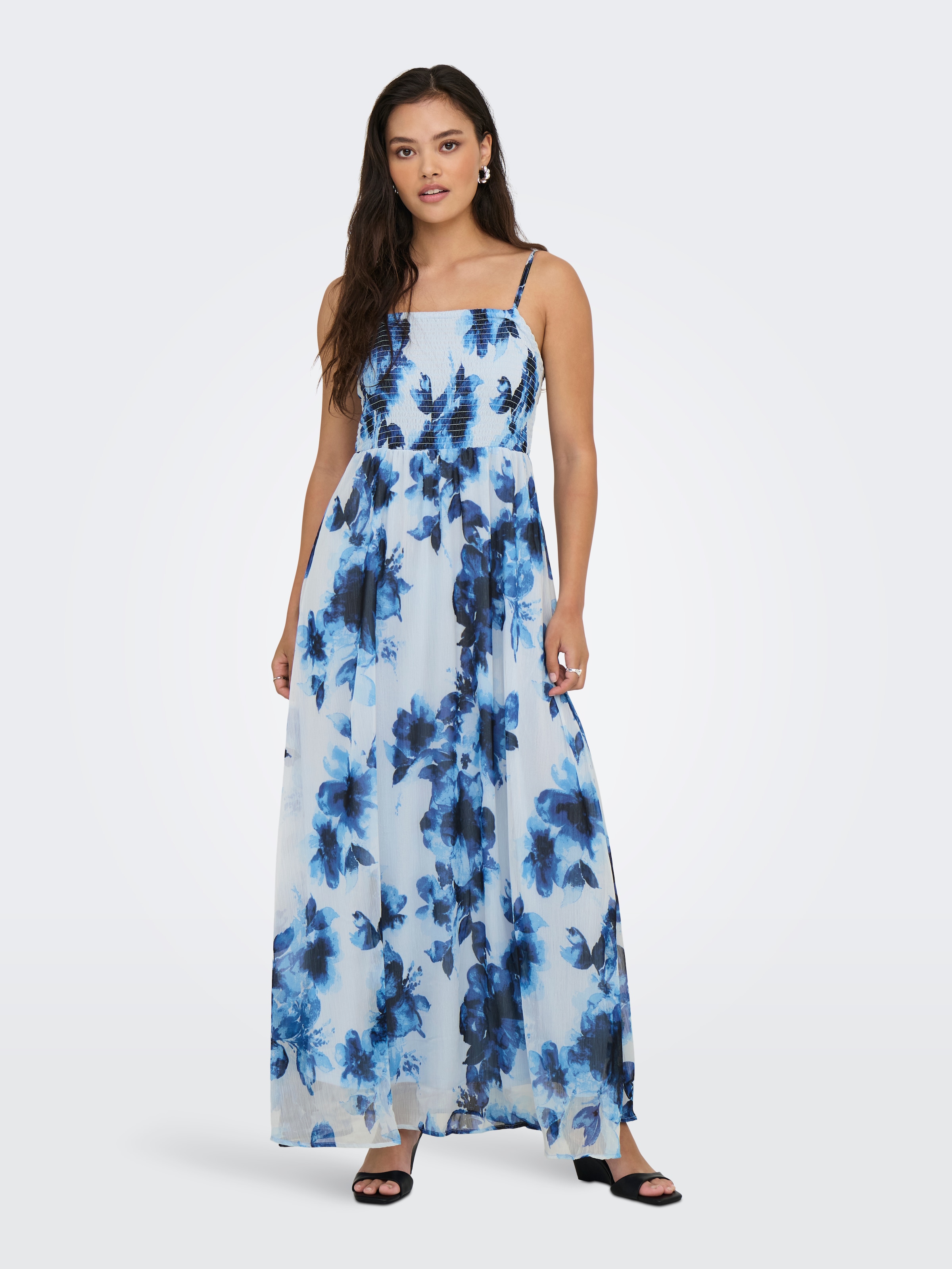 ONLY Maxikleid »ONLELENA VIKKI LIFE STRAP ANK DRESS WVN«
