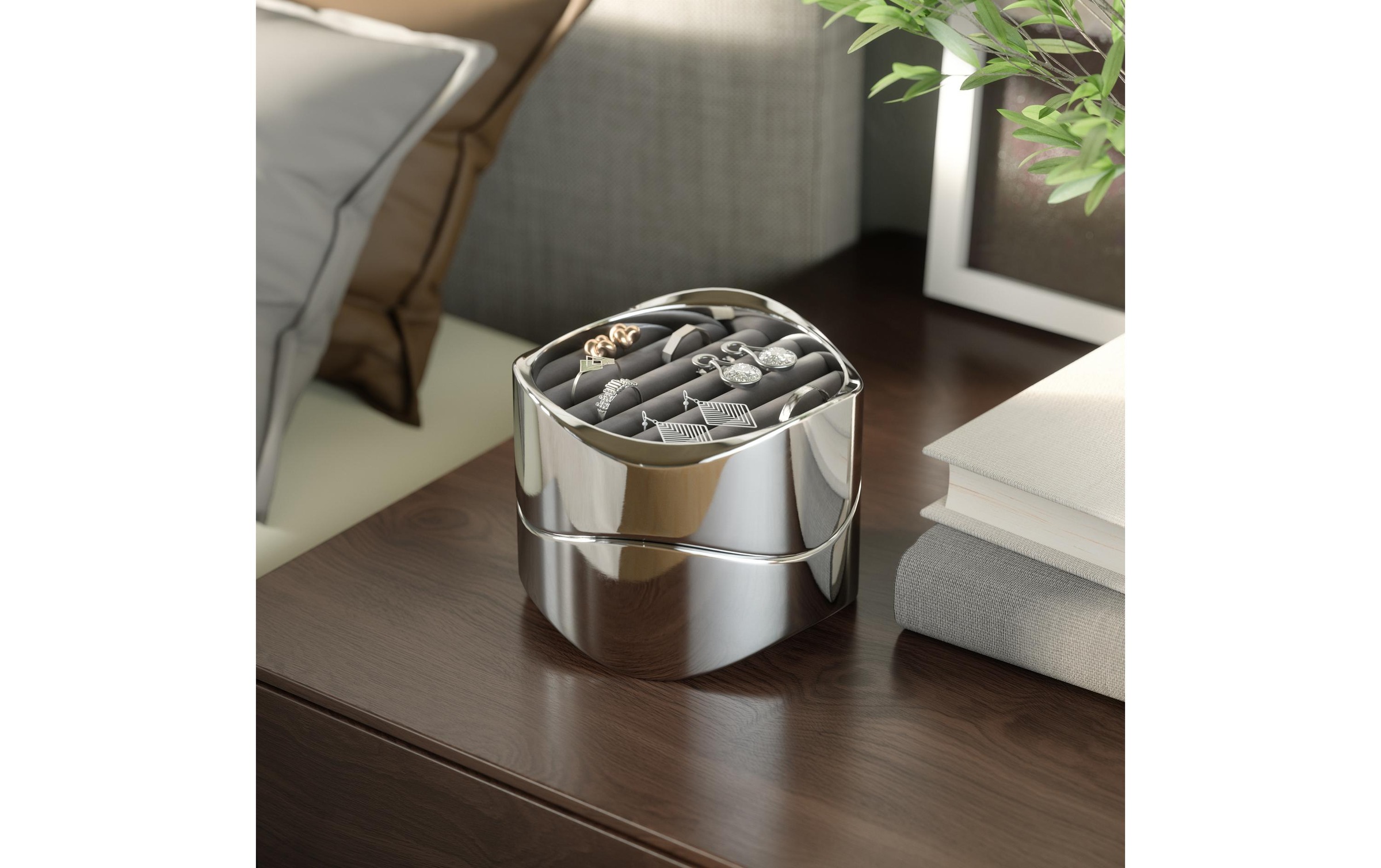 Umbra Aufbewahrungsbox »Mavy 11 cm Silber«