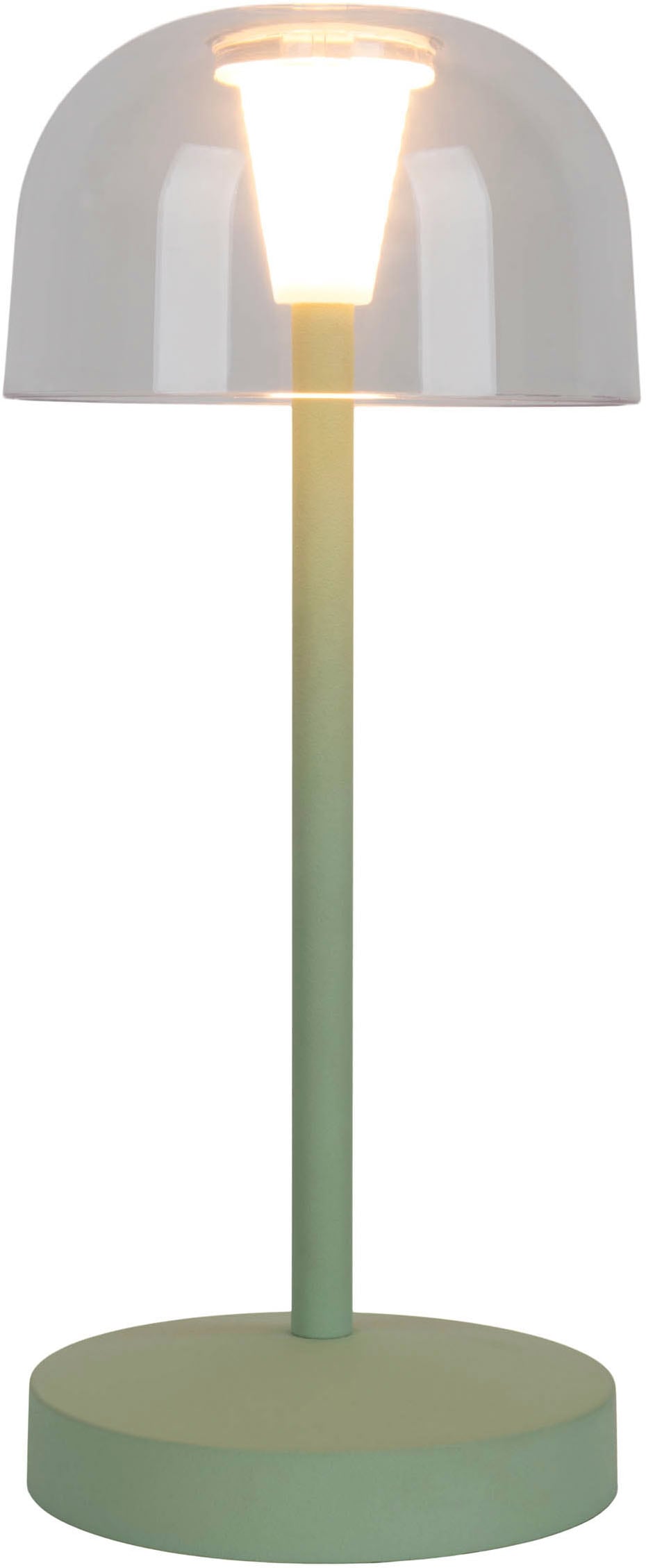 näve LED Tischleuchte »Gomba 18,5 cm«, 2er-Set, Leuchtmittel LED-Modul | LED fest integriert, über USB-Kabel aufladbar, Memoryfunktion, stufenlos dimmbar