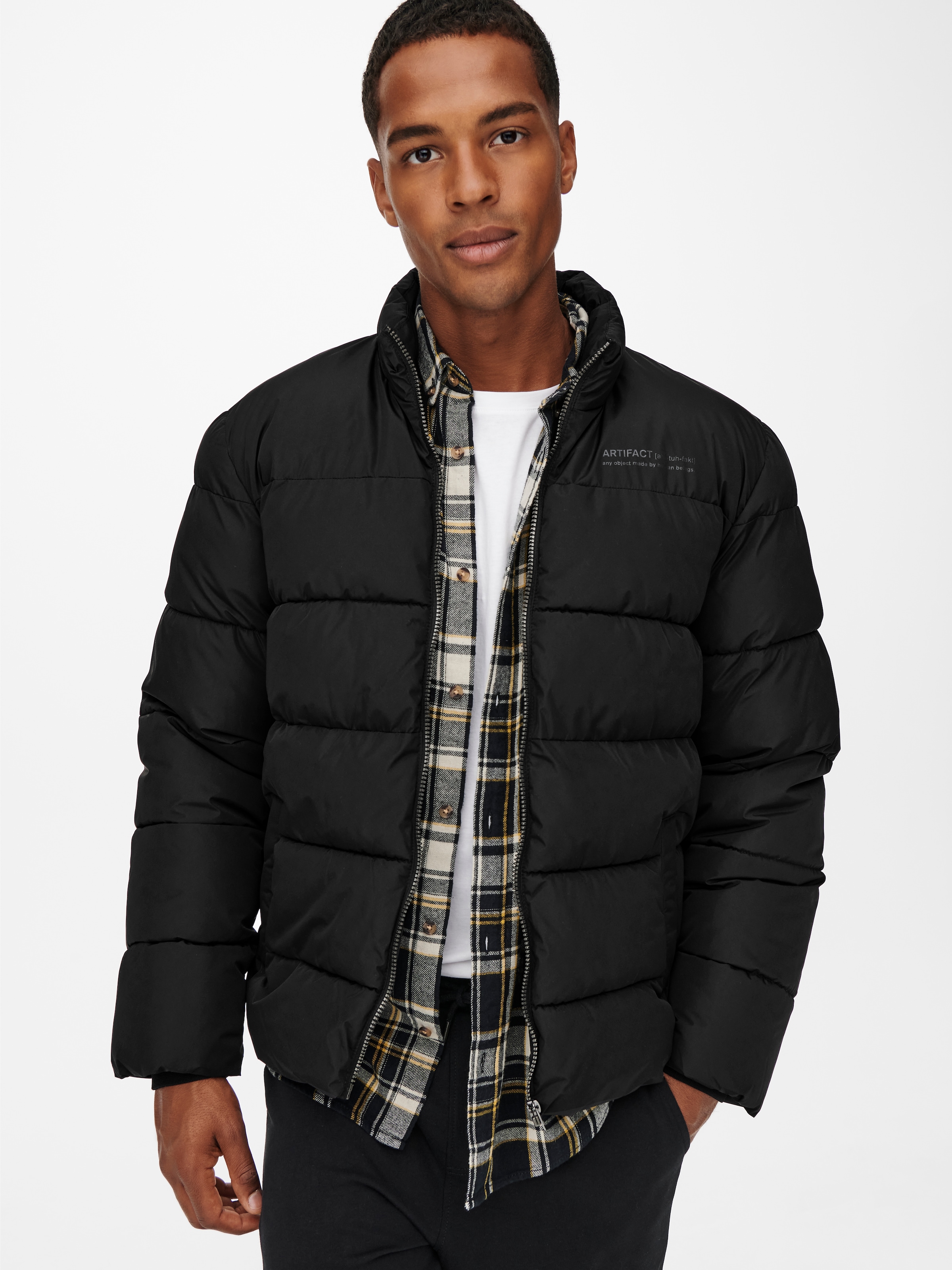ONLY & SONS Steppjacke »ONSMELVIN LIFE  PUFFER JACKET OTW VD«