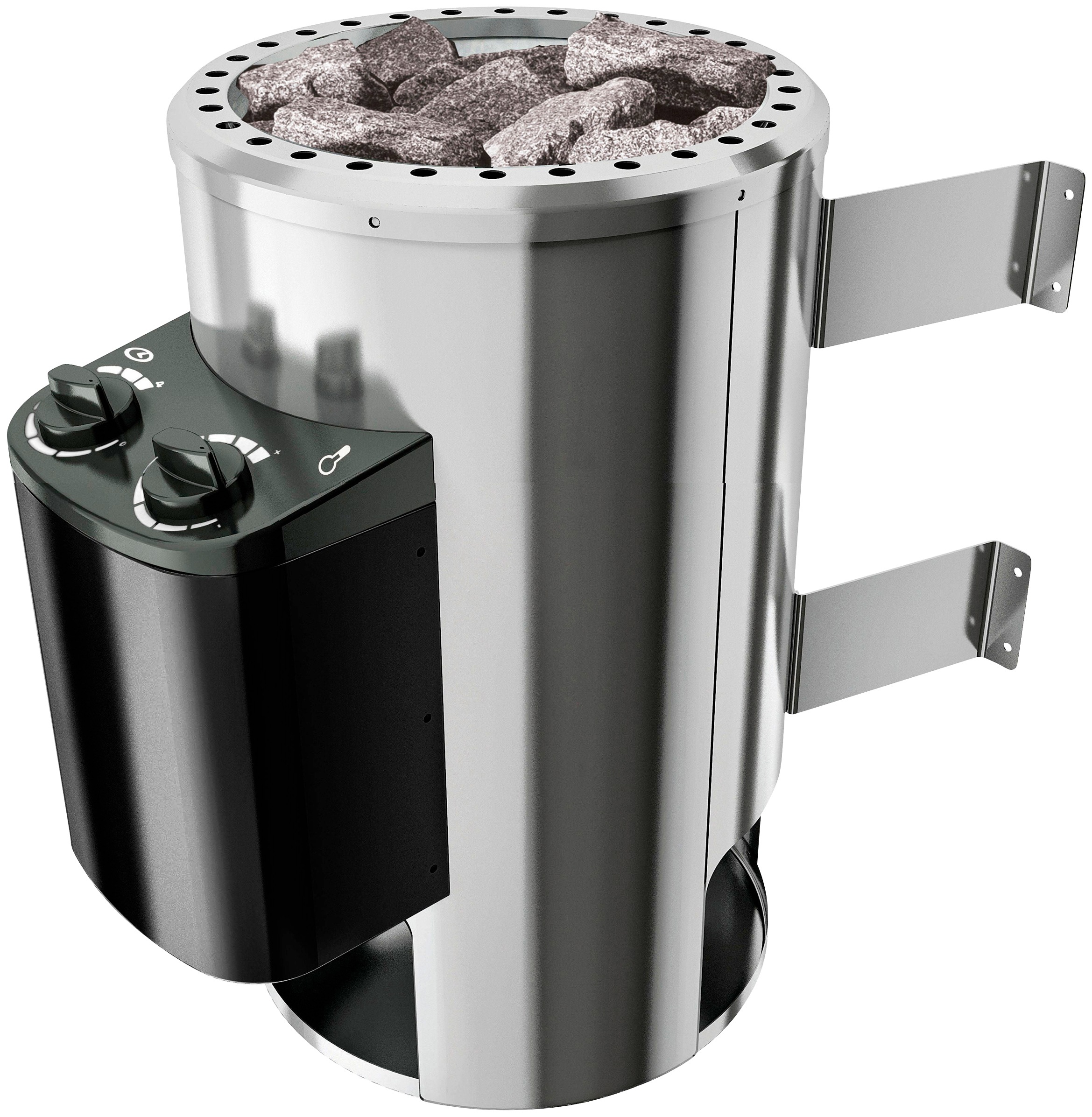 Karibu Sauna »Finja« Set,  Ofen 3,6 kW intgr. Strg