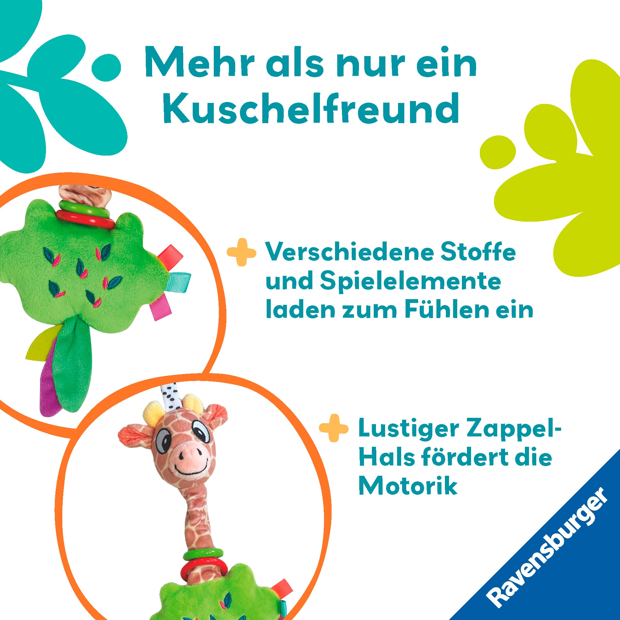 Ravensburger Greifspielzeug »Play+ Zappel-Giraffe«