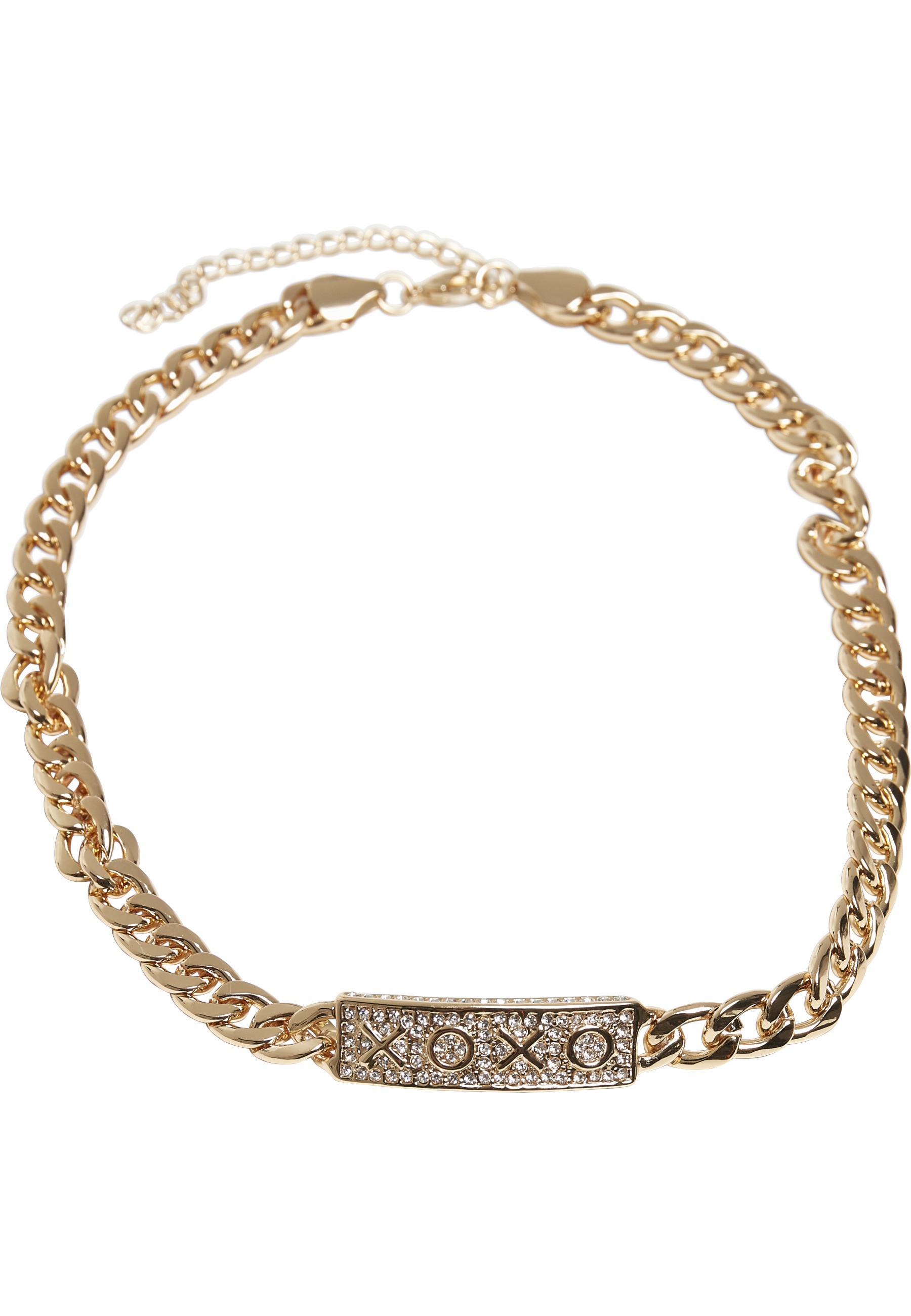 URBAN CLASSICS Edelstahlkette »Urban Classics Unisex XOXO Necklace«