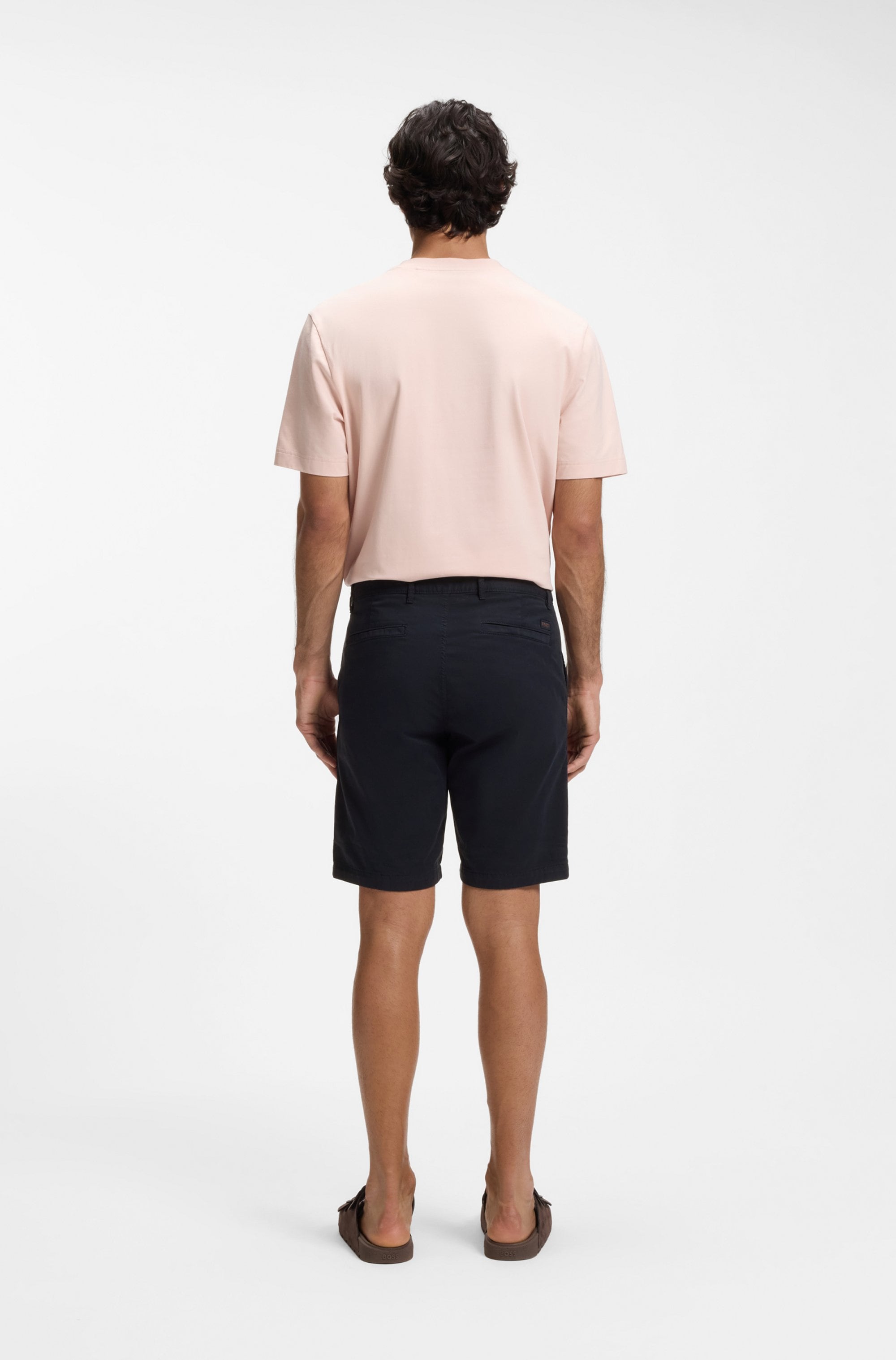BOSS ORANGE Chinoshorts »slim Shorts«  in moderner Passform