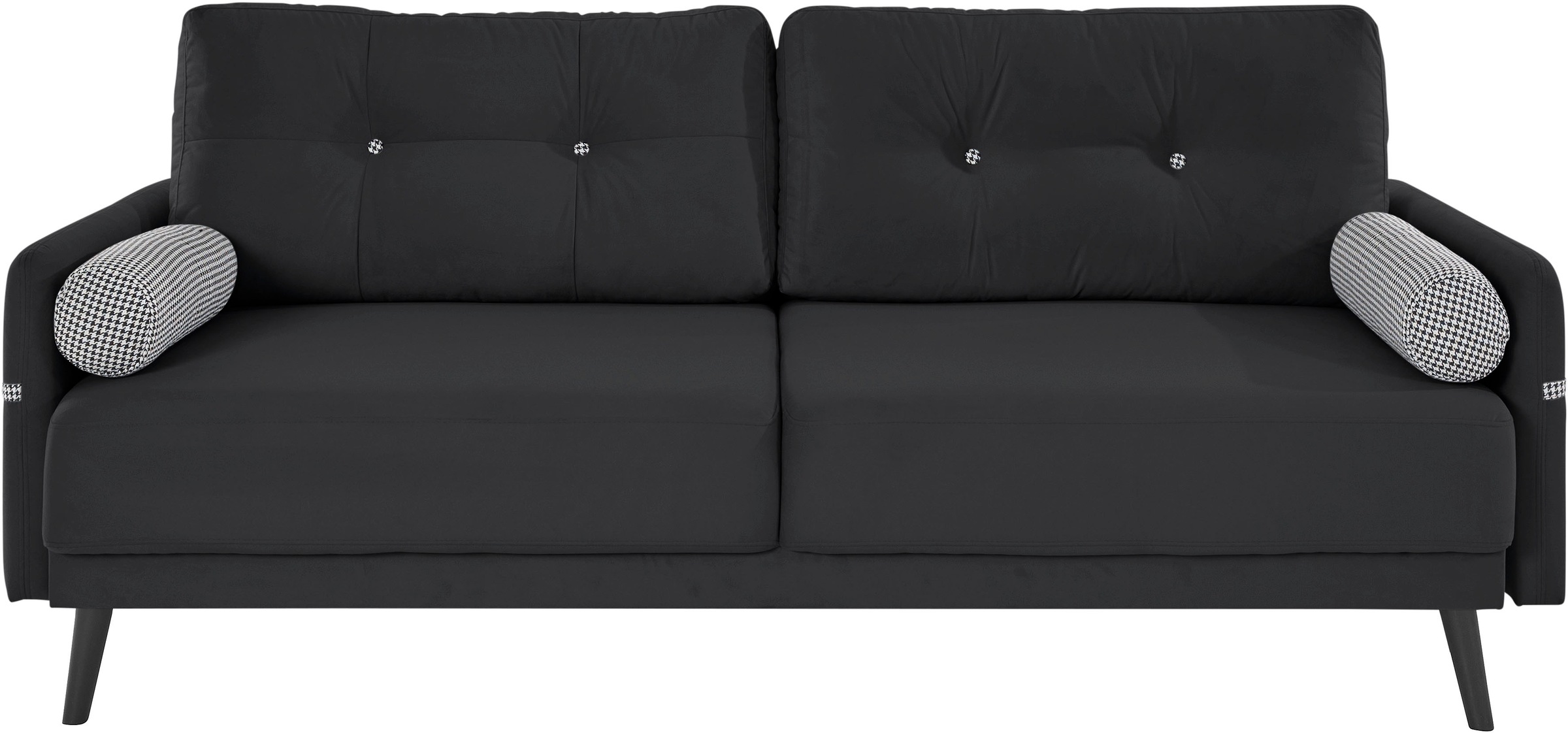 INOSIGN Schlafsofa »Emily«, incl. Bettfunktion und Bettkasten, Seitentache günstig online kaufen