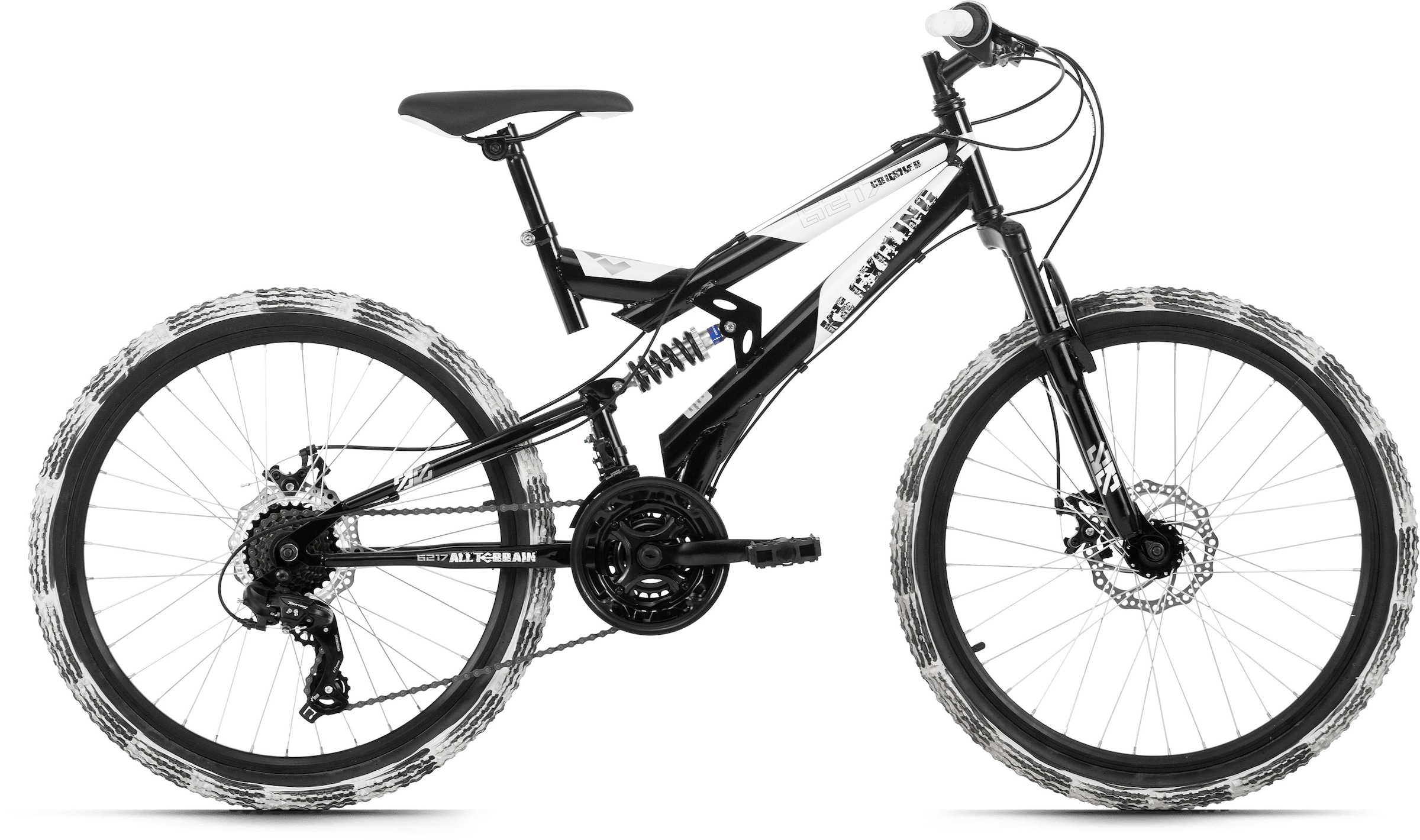 KS Cycling Mountainbike »Crusher«, 21 Gang, Shimano, Tourney Schaltwerk, Kettenschaltung kaufen