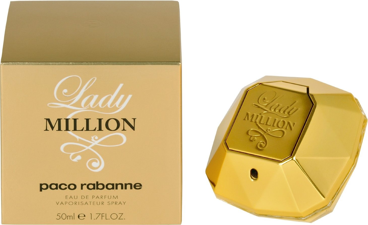 paco rabanne Eau de Parfum »Lady Million«, mit blumigen Elementen