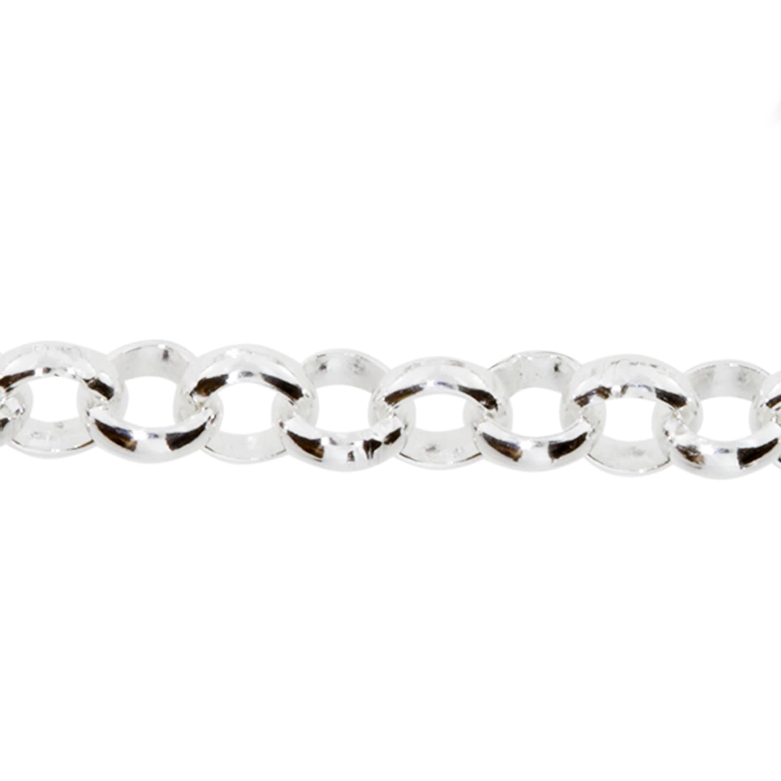 OSTSEE-SCHMUCK Silberkette »Ostsee-Schmuck Kette Erbs 4,0 mm Kette Erbs 4,0 mm«, (1 tlg.)