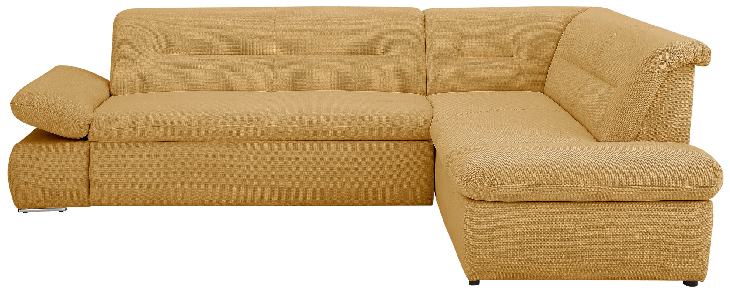 INOSIGN Ecksofa »Avesa L-Form«, Wahlweise mit Arm- und Bettfunktion, B/T/H: 275/211/80 cm
