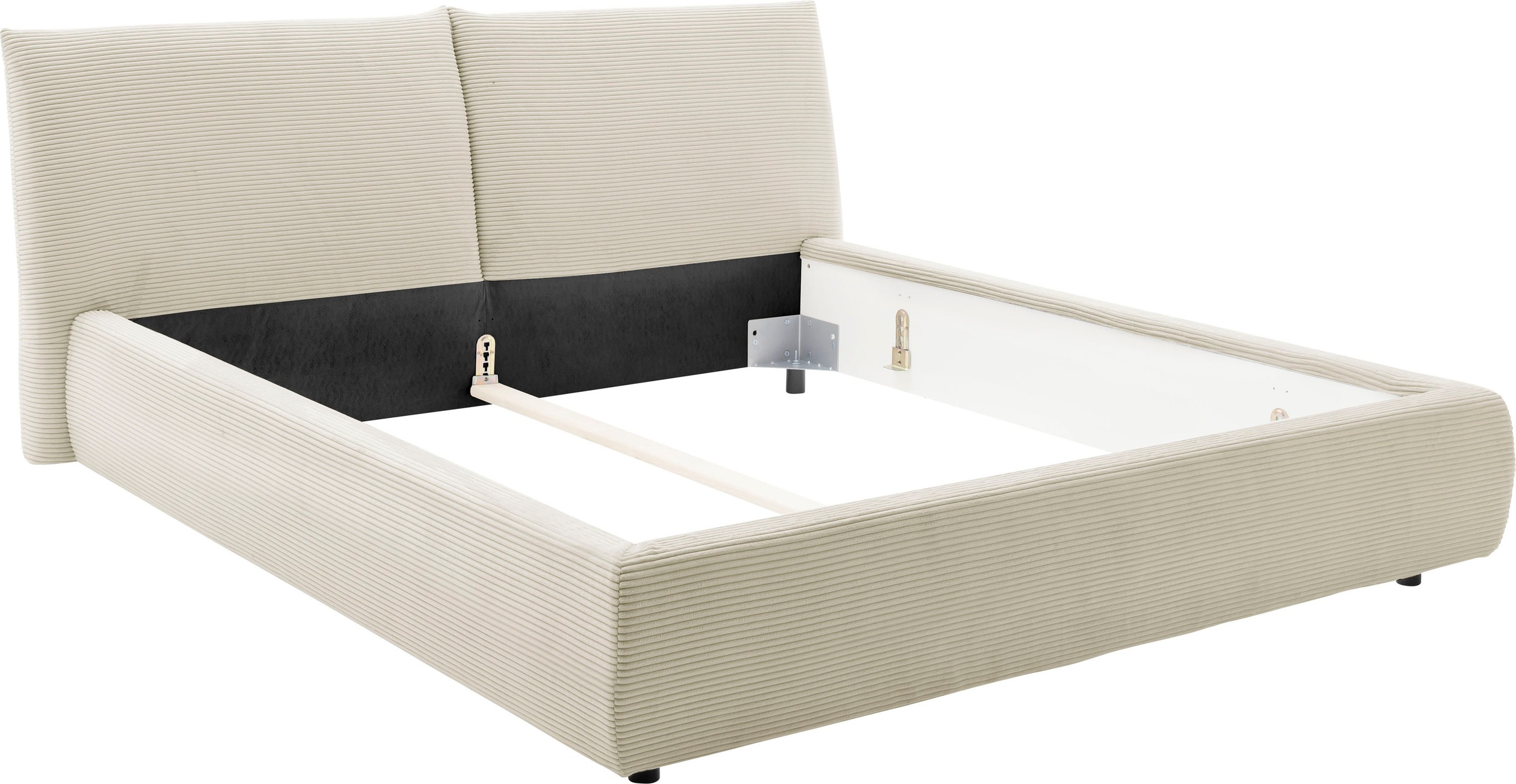 PLACES OF STYLE Polsterbett "Priora in 4 Breiten bis 200cm" auch in NaturLE günstig online kaufen