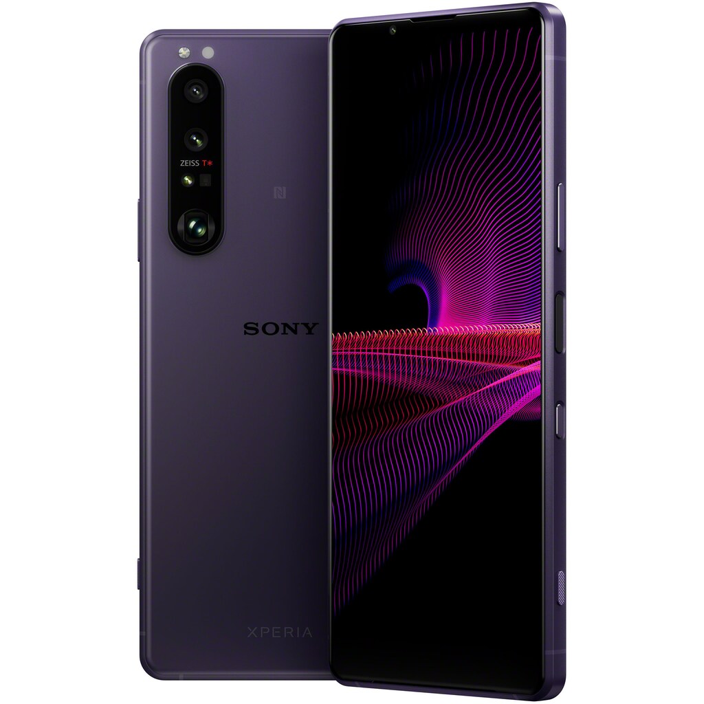 Sony Smartphone »Xperia 1 III 5G, 256GB«, violett, 16,51 cm/6,5 Zoll, 256 GB Speicherplatz, 12 MP Kamera