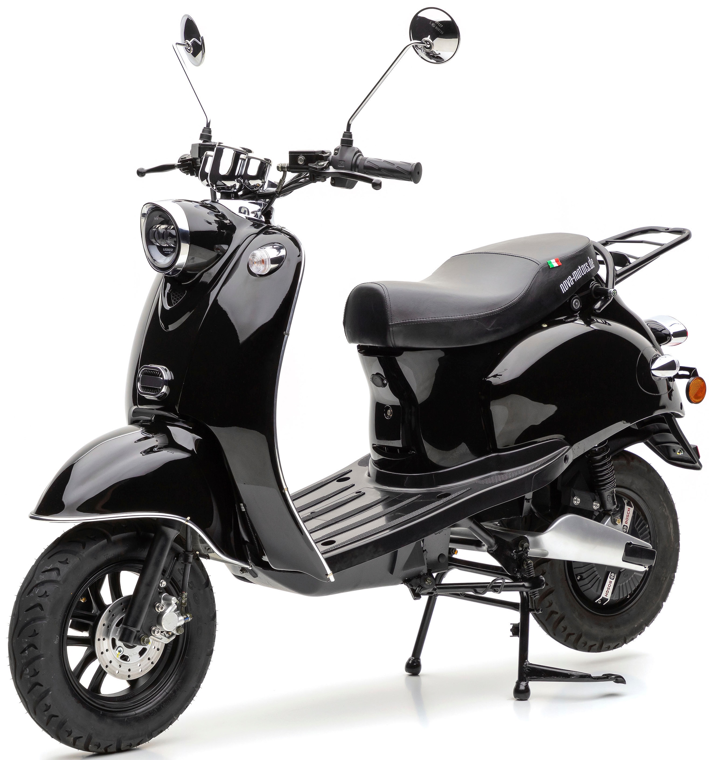 Nova Motors E-Motorroller »eRetro Star Li«, bis zu 40 km Reichweite, härteverstellbare Dual-Stoßdämpfer hinten