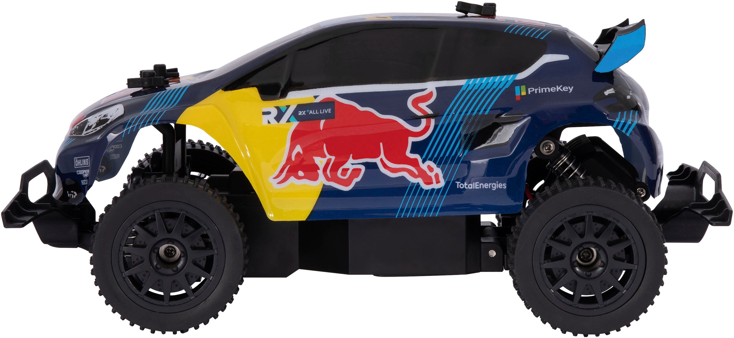 Carrera® RC-Auto »Carrera® RC, Red Bull Peugeot WRX 208«, Rallycross, Hansen D/P, 2,4 GHz
