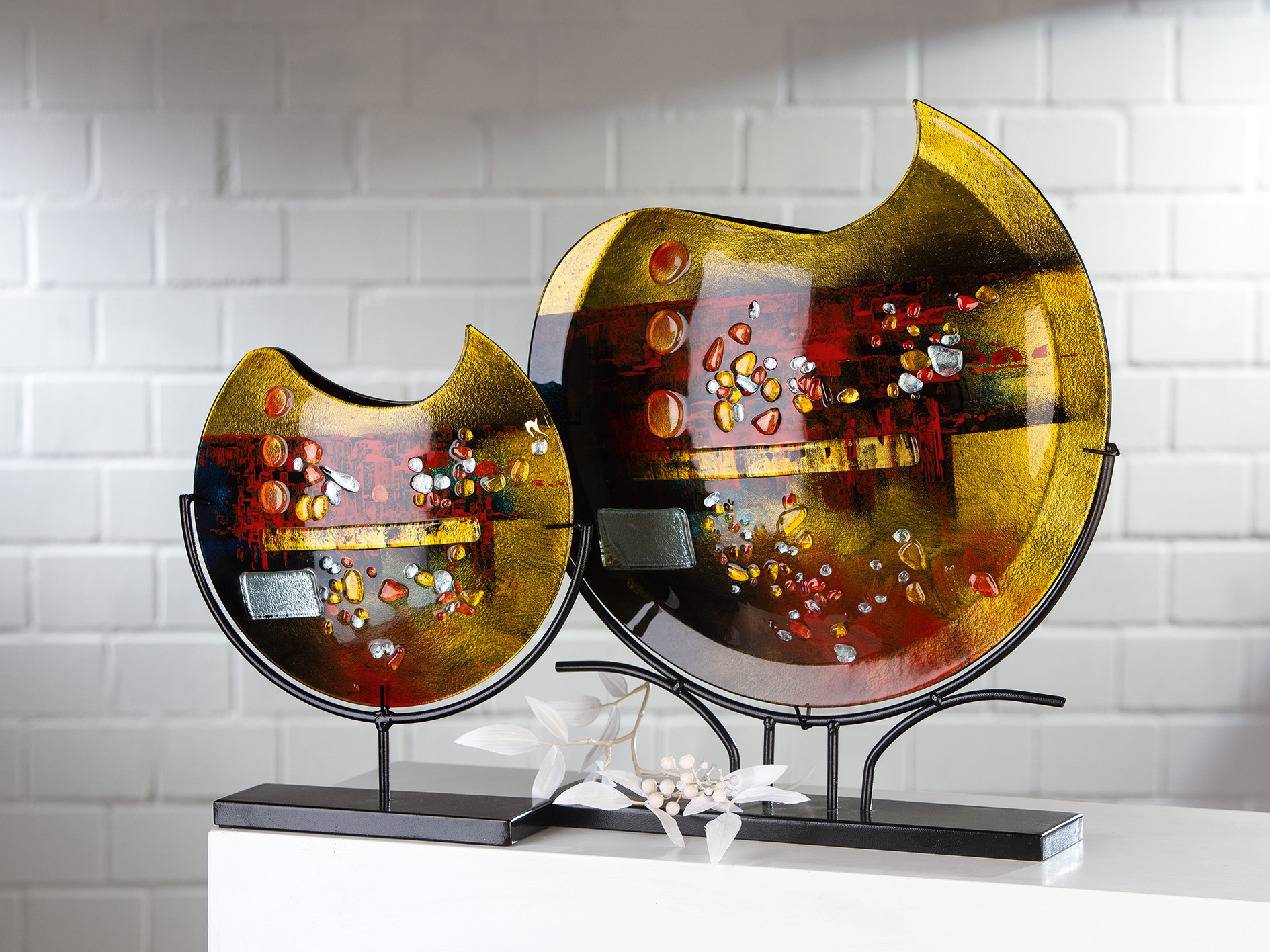 Casablanca by Gilde Dekovase »Pearls« aus Glas, in harmonischer Farbgebung, günstig online kaufen