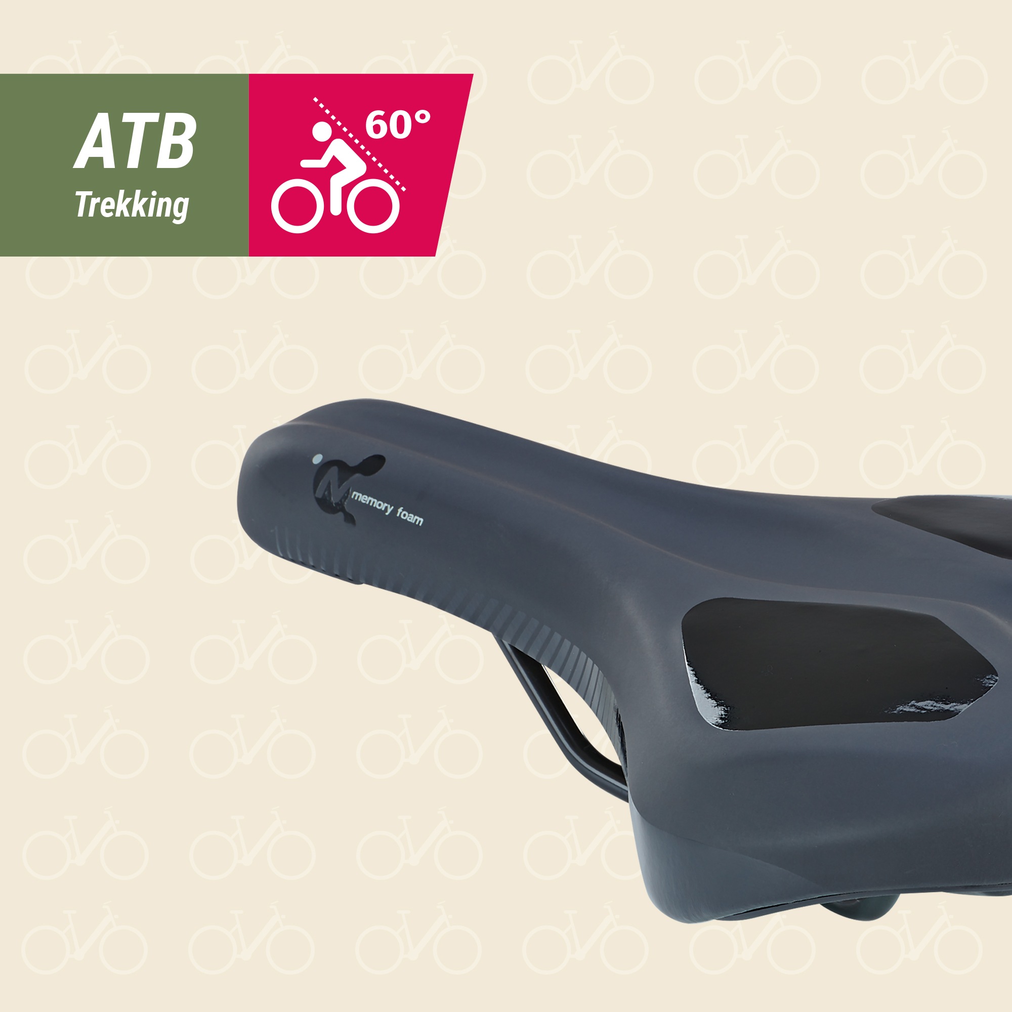 Prophete Fahrradsattel »Trekkinsattel«