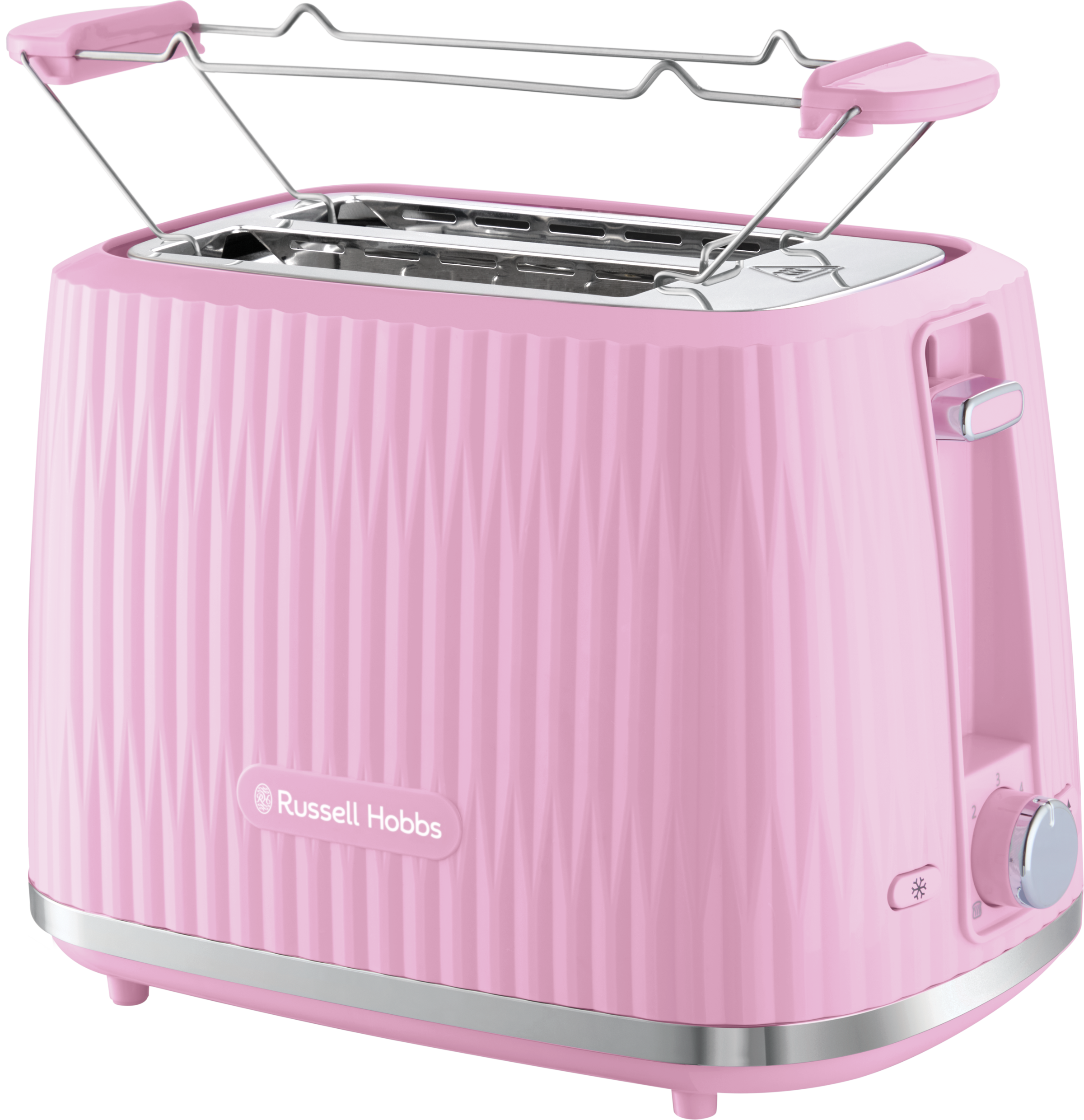 RUSSELL HOBBS Toaster »Eden 27372-56 Himbeere« 2 Schlitze 800 W 6 Bräunungs günstig online kaufen