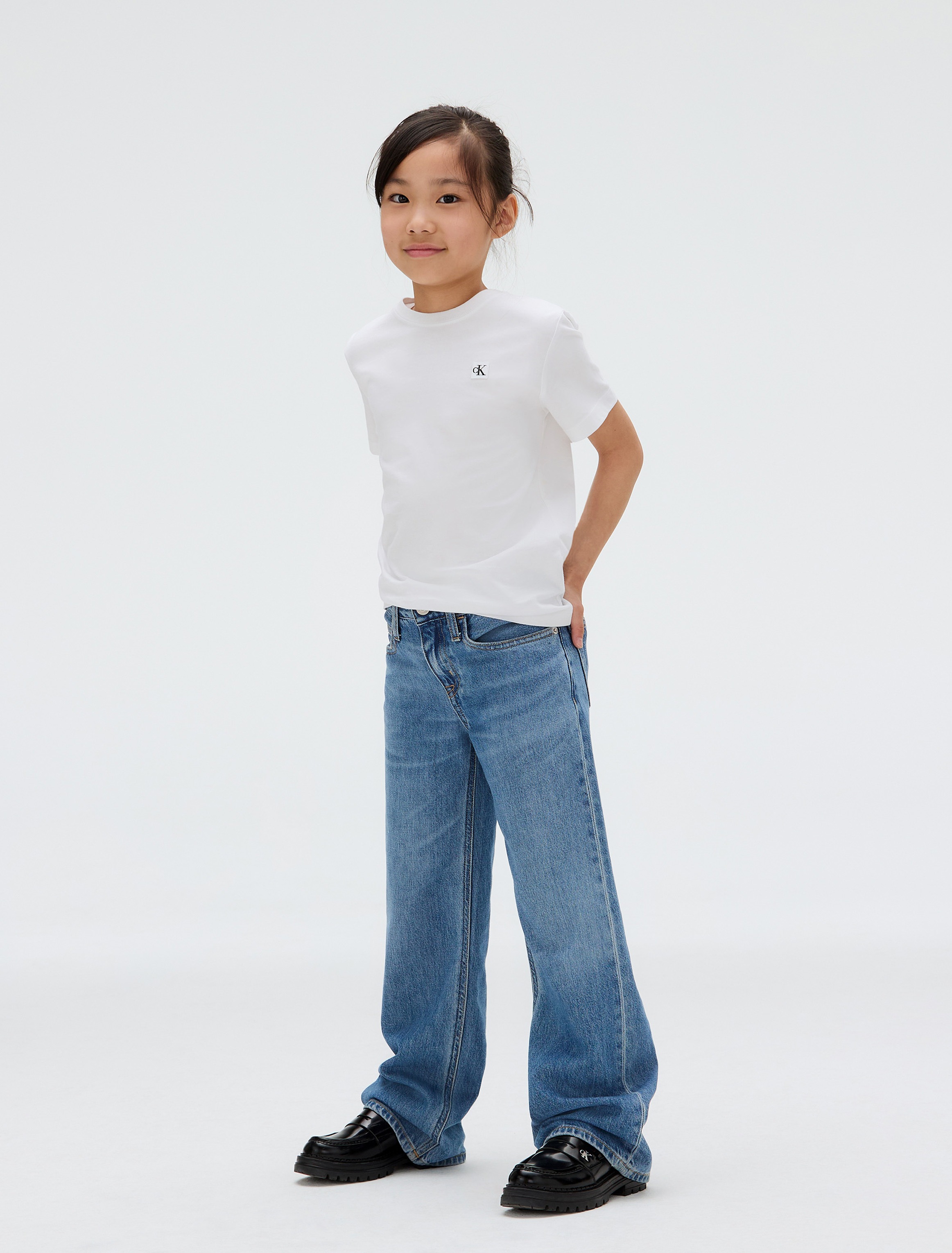 Calvin Klein Jeans T-Shirt »MONOGRAM MINI BADGE T-SHIRT« für Kinder bis 16 Jahre