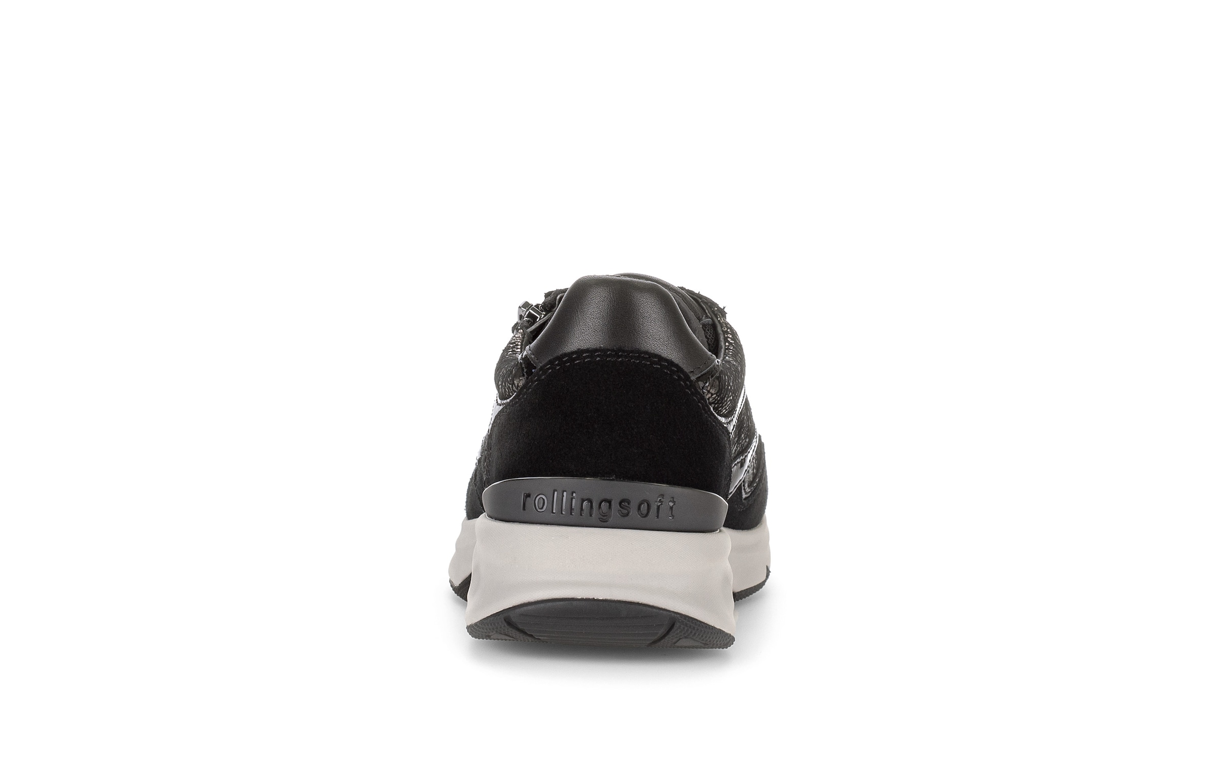 rollingsoft Keilsneaker  Schnürschuh, Halbschuh, Freizeitschuh mit Außenreißverschluss