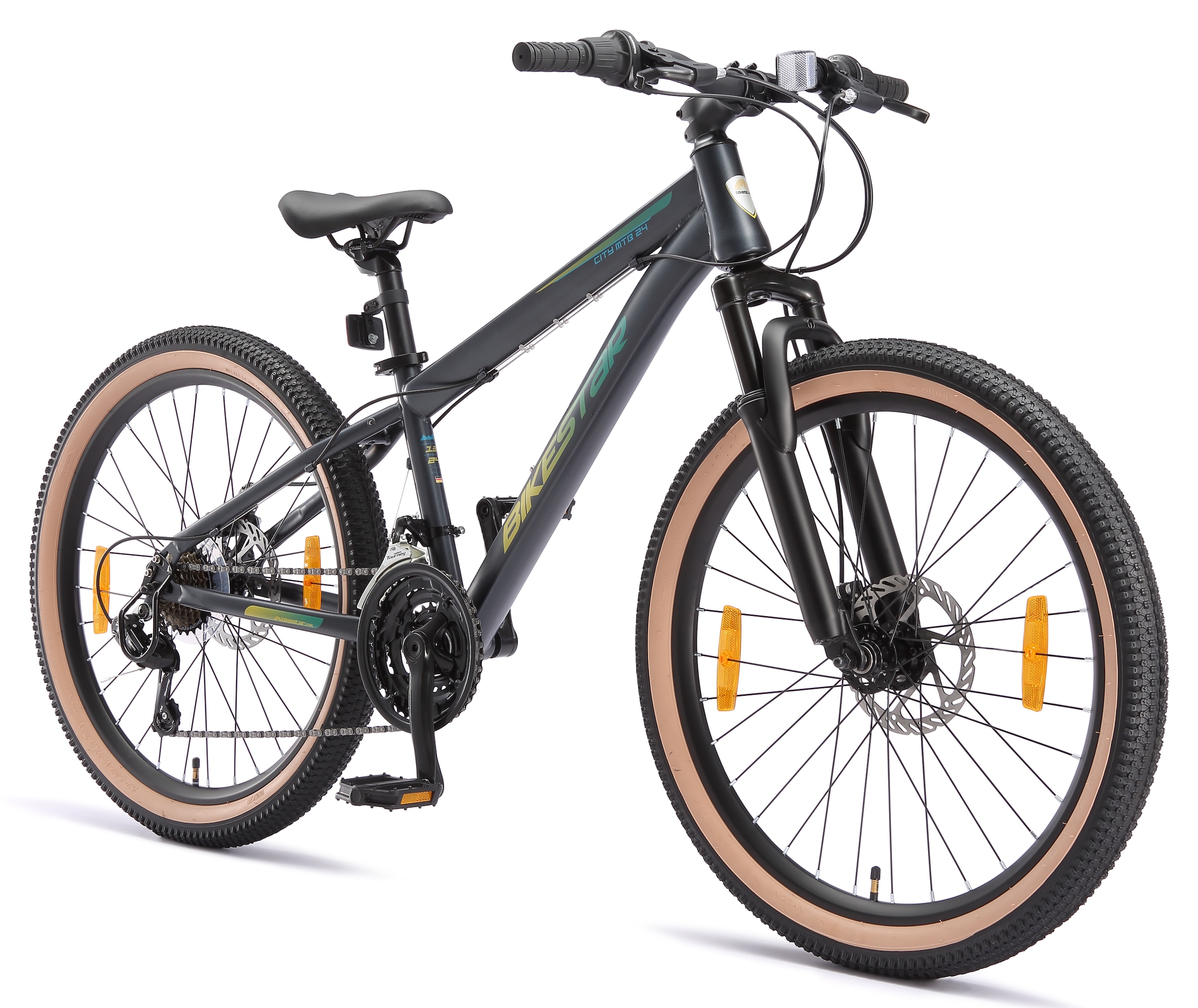 Bikestar Jugendfahrrad 21 Gang Shimano RD-TY21 Schaltwerk Kettenschaltung