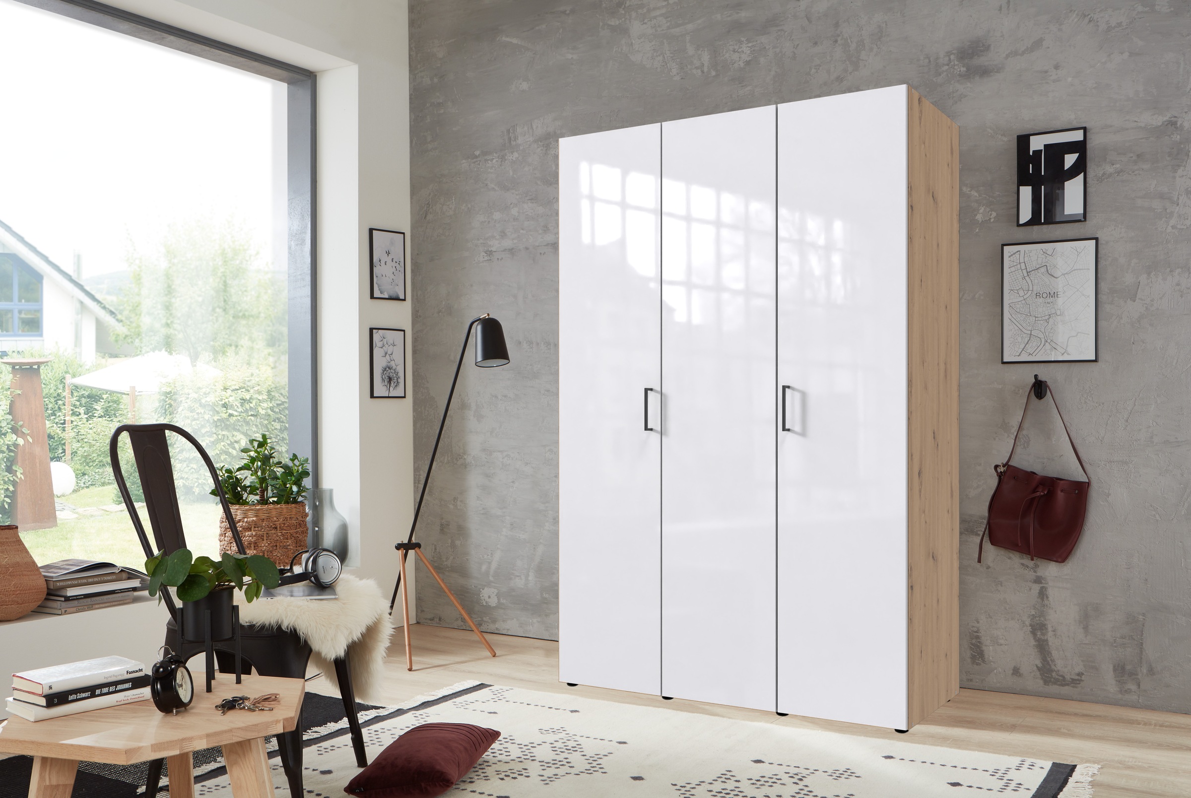 Wimex Kleiderschrank »Mugano,in 8 Breiten,3 Höhen,2 Tiefen, viele Farben, M günstig online kaufen