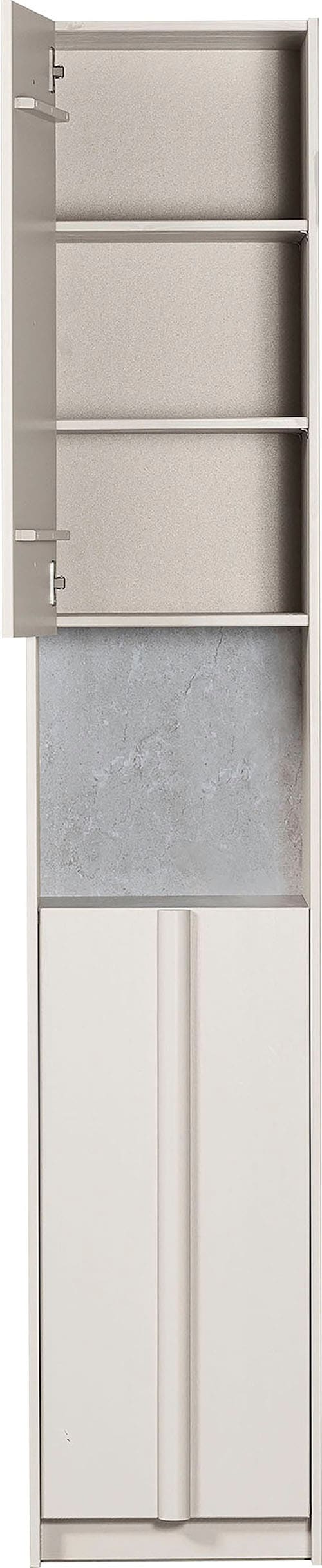 WOOOD Hochschrank »Basu Smalle«, H. 210 cm x B. 40 cm x T. 42 cm