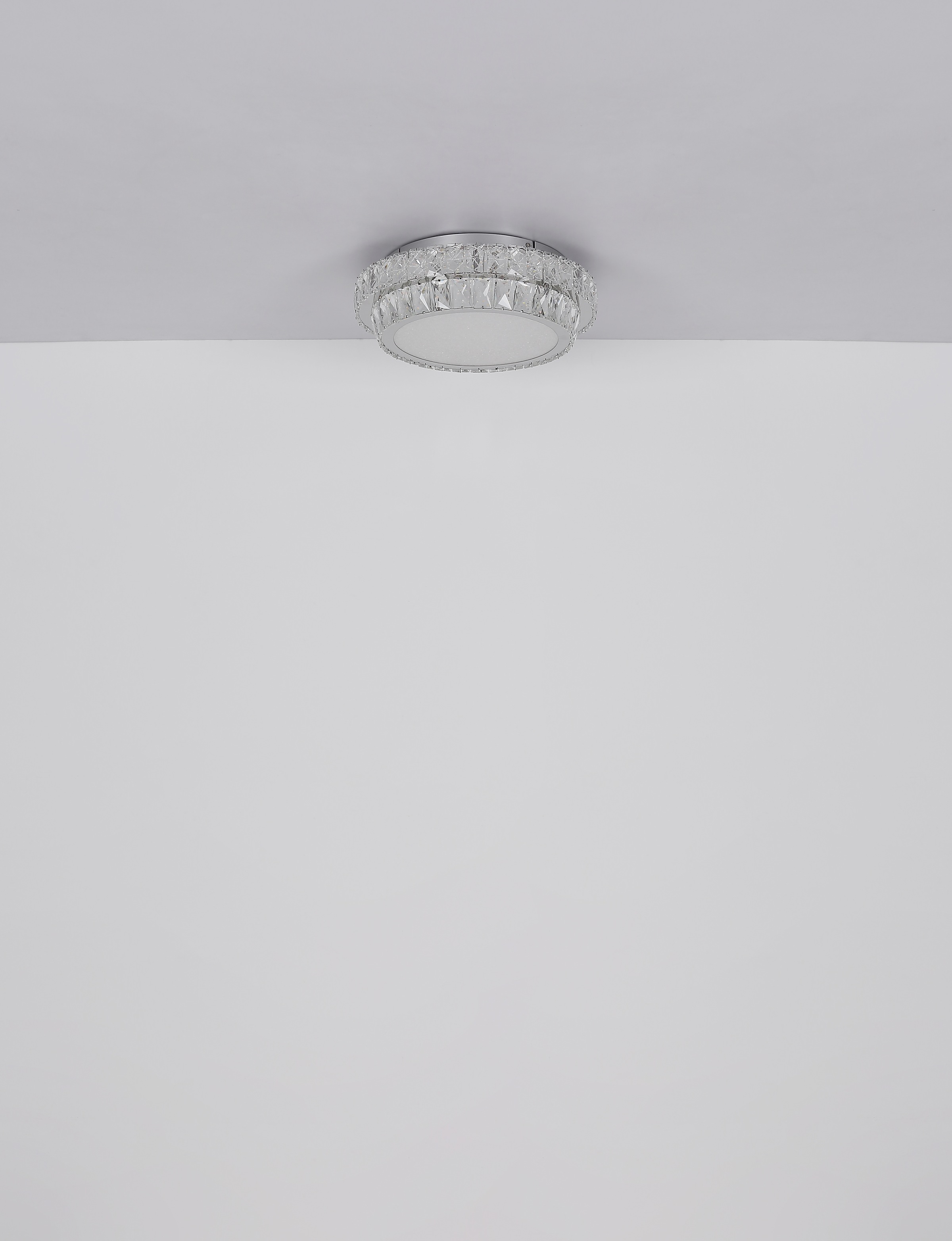 GLOBO LIGHTING LED Deckenleuchte »KLARA«, Leuchtmittel LED-Modul | LED fest integriert, Deckenlampe/Kristalle/Nachtlicht/Farben fixierbar/elegant