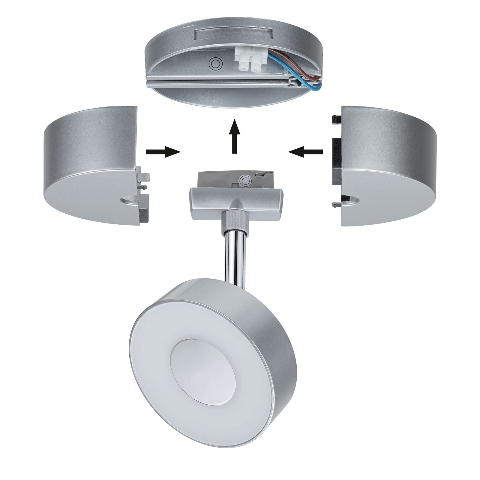 Paulmann Schienensystem-Leuchten »URail Schienenspot Base Einzelspot max. 50W 230V«