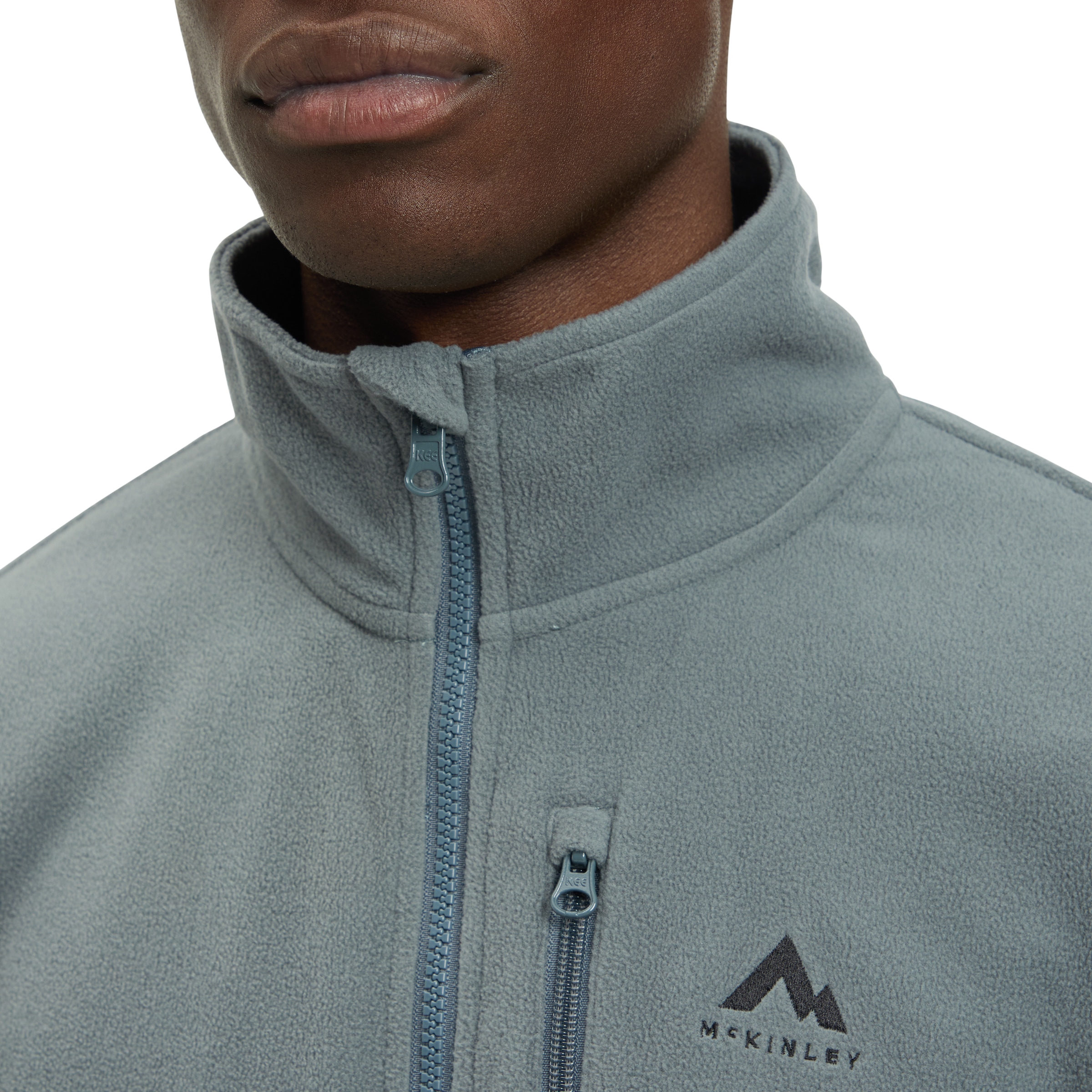 McKINLEY Fleecejacke »HE.-UNTERJACKE CAROL M« atmungsaktiv, schnelltrocknend, mit Kinnschutz, hoher Kragen