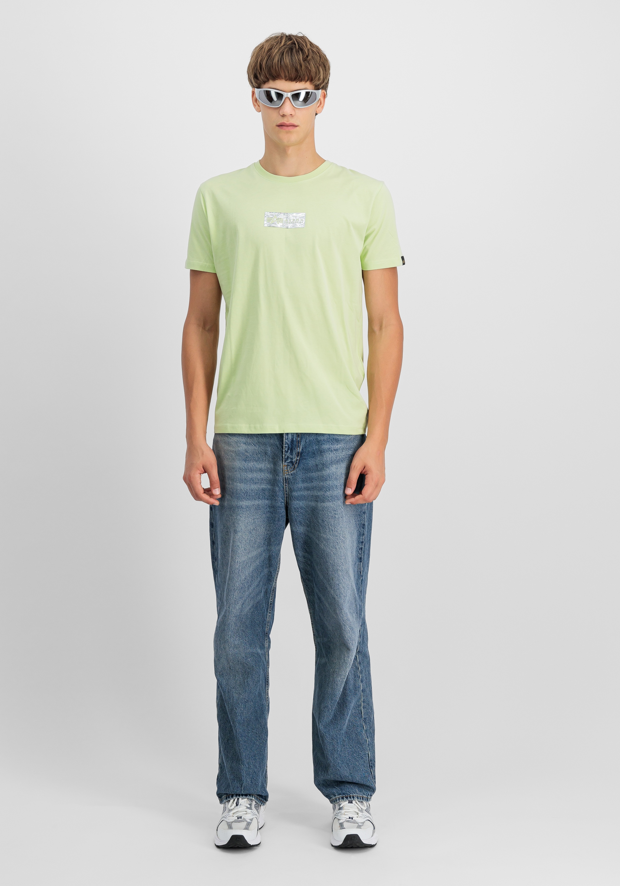 Alpha Industries T-Shirt »Alpha Industries Men - T-Shirts Metal Plate T«