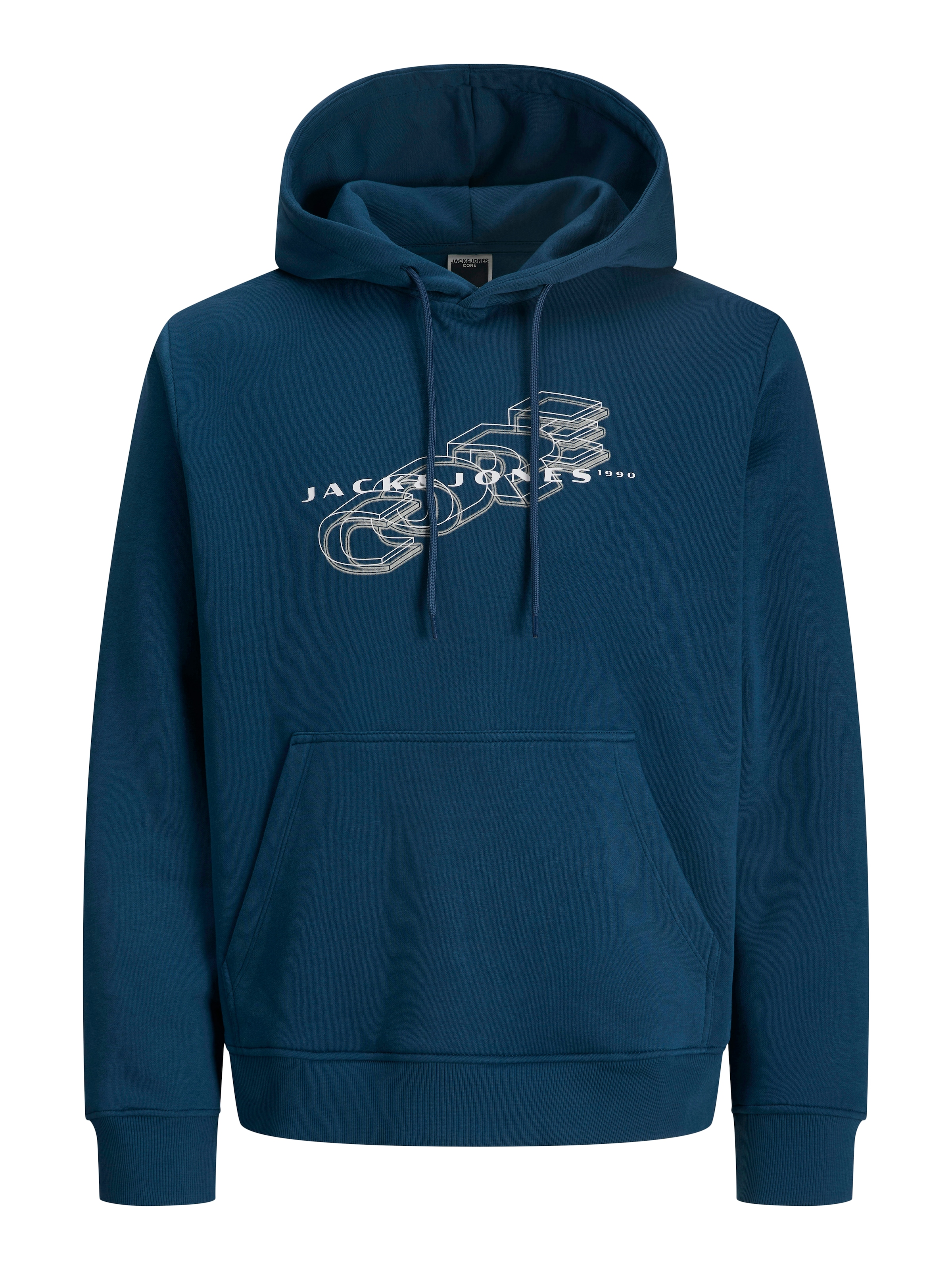 Jack & Jones PlusSize Kapuzensweatshirt »JCOFUSION BRANDING SWEAT HOOD PLS«
