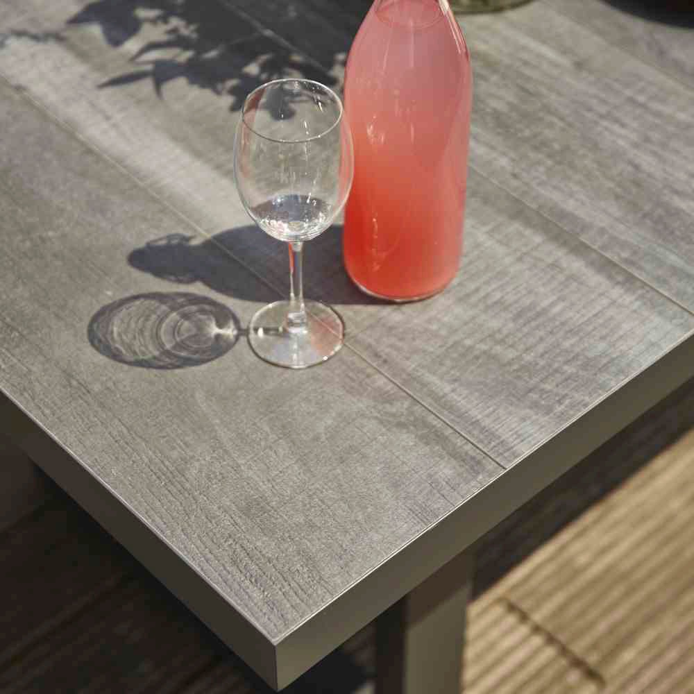 Siena Garden Gartenlounge-Set »Taranto Eckset«, Alu, matt-anthrazit, inkl. Kissen
