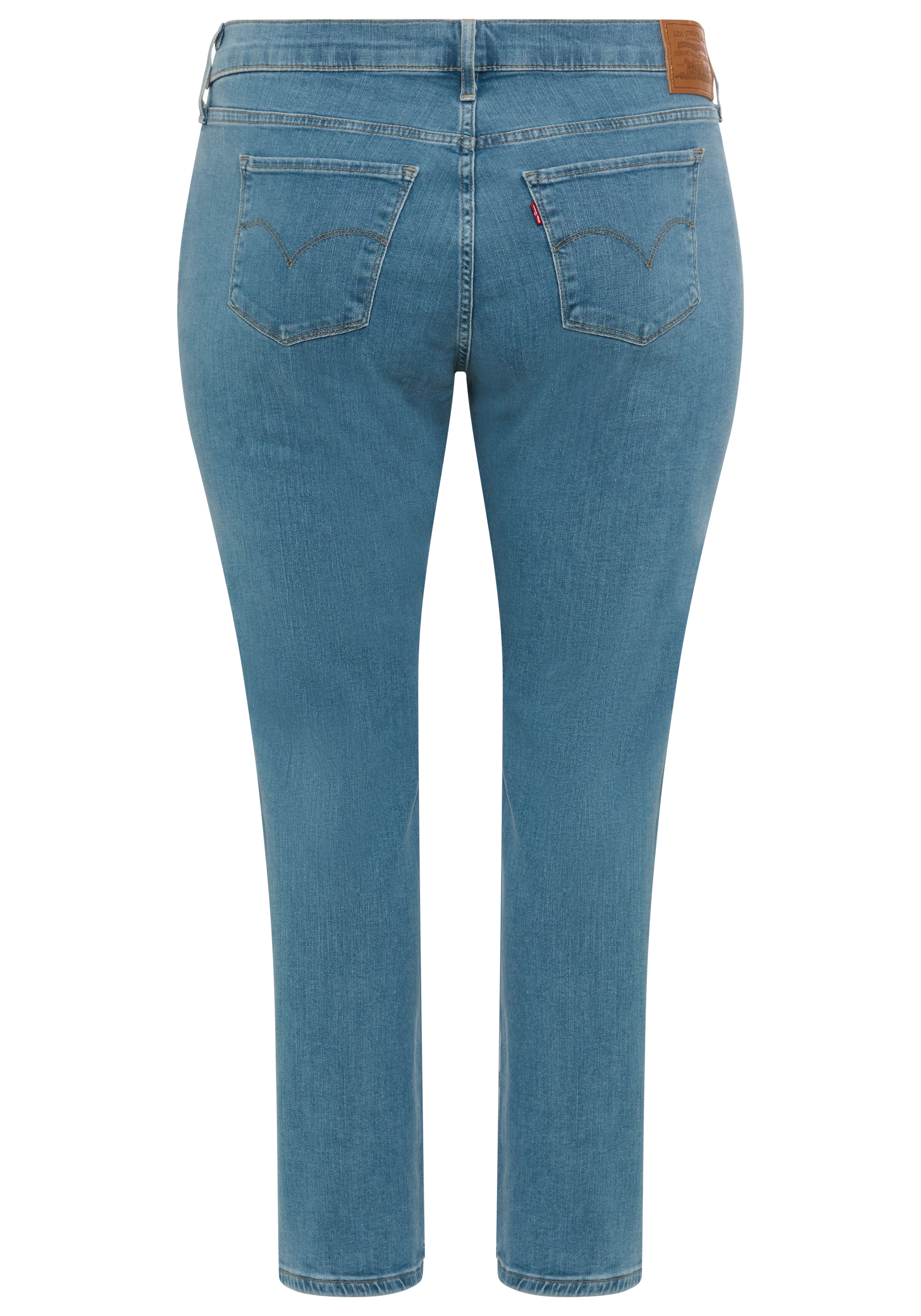 Levi's® Plus Straight-Jeans »314 Shaping Straight« in Baumwoll-Stretch