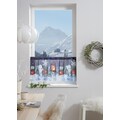 my home Scheibengardine »Winterzauber«, (1 St.), mit Weihnachtsmotiven HxB: 45x120, mit LED
