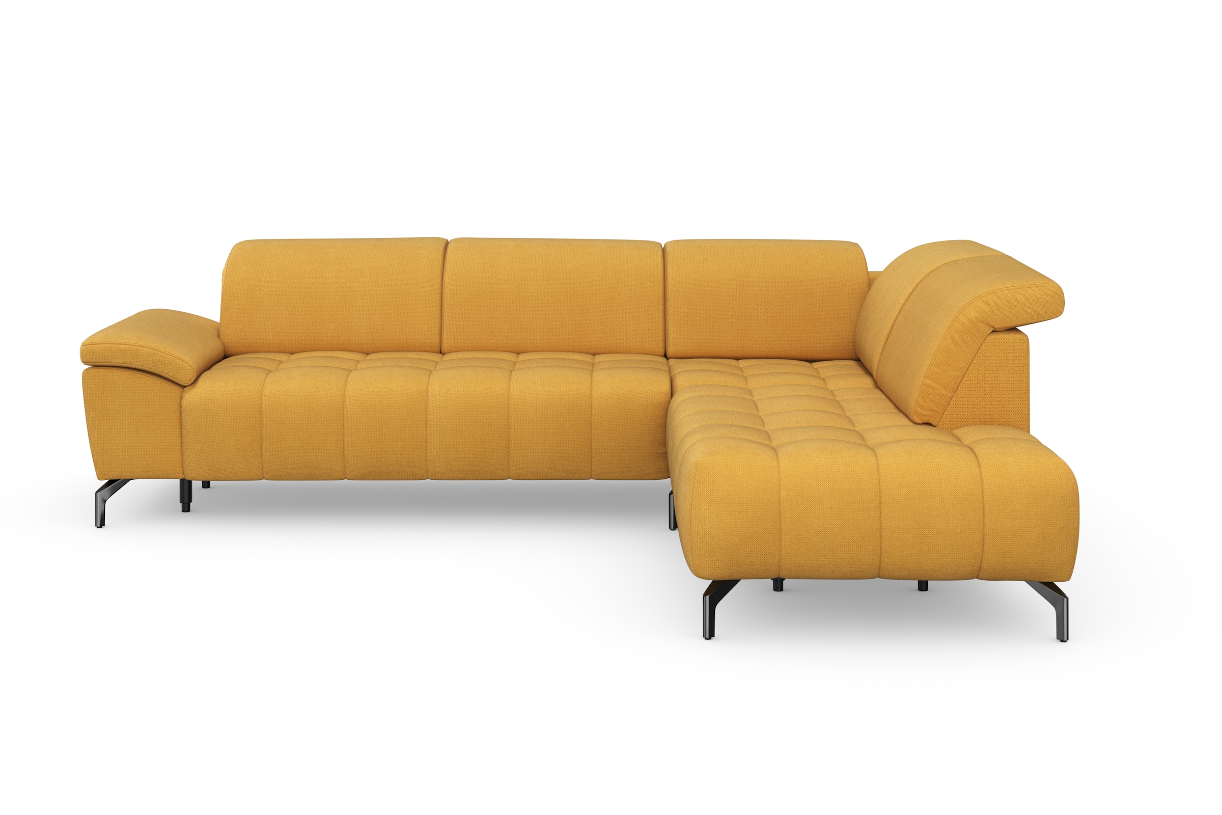 sit&more Ecksofa »Cool L-Form«, wahlweise mit Kopfteilverstellung und Vorzi günstig online kaufen