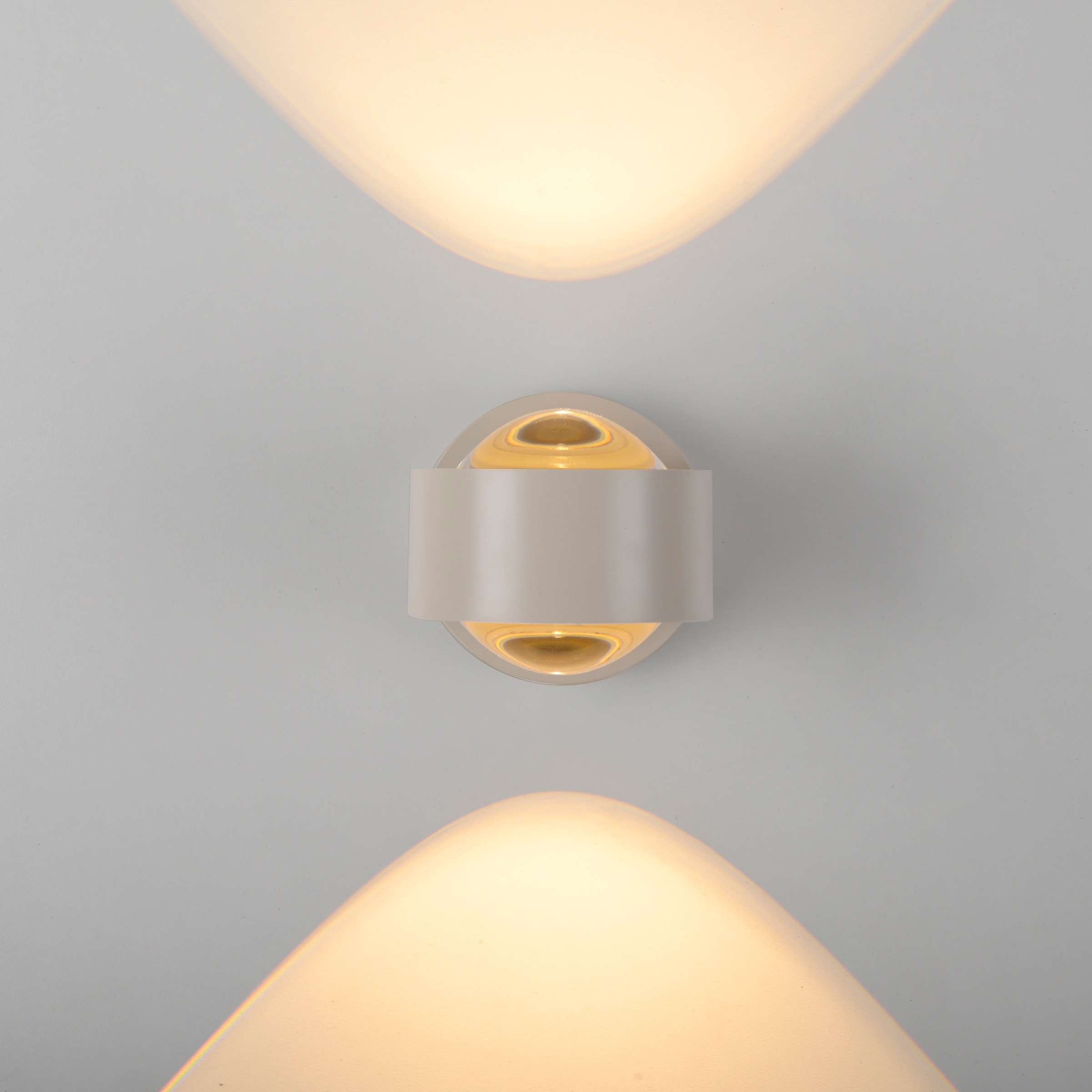 JUST LIGHT LED Wandleuchte »AKKU-CHIA« LED-Board 1 Stk. Warmweiß Akkubetrieben inkl. USB-Ladekabel, 5 Stufen Dimmung + Timerfunktion
