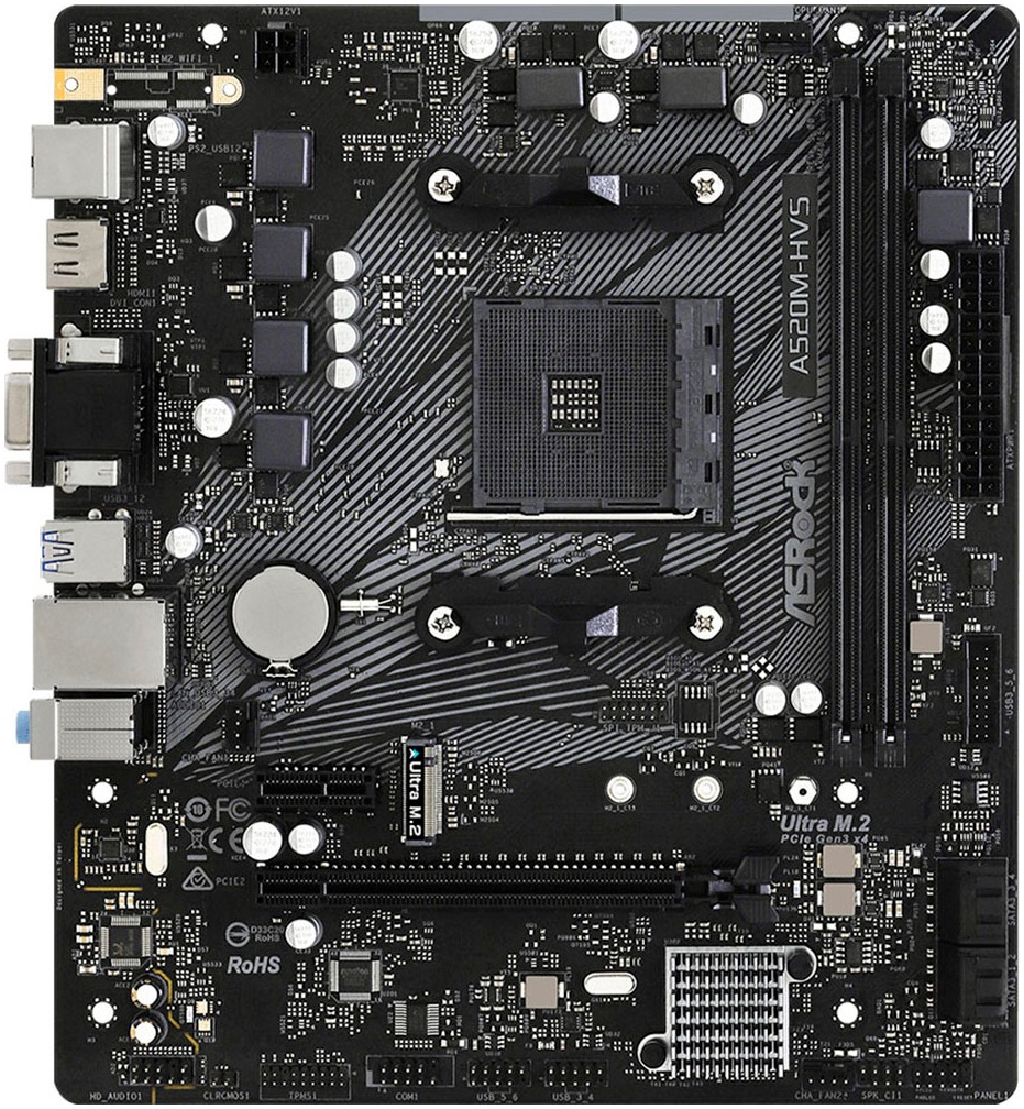 Asrock Mainboard »A520M-HVS«