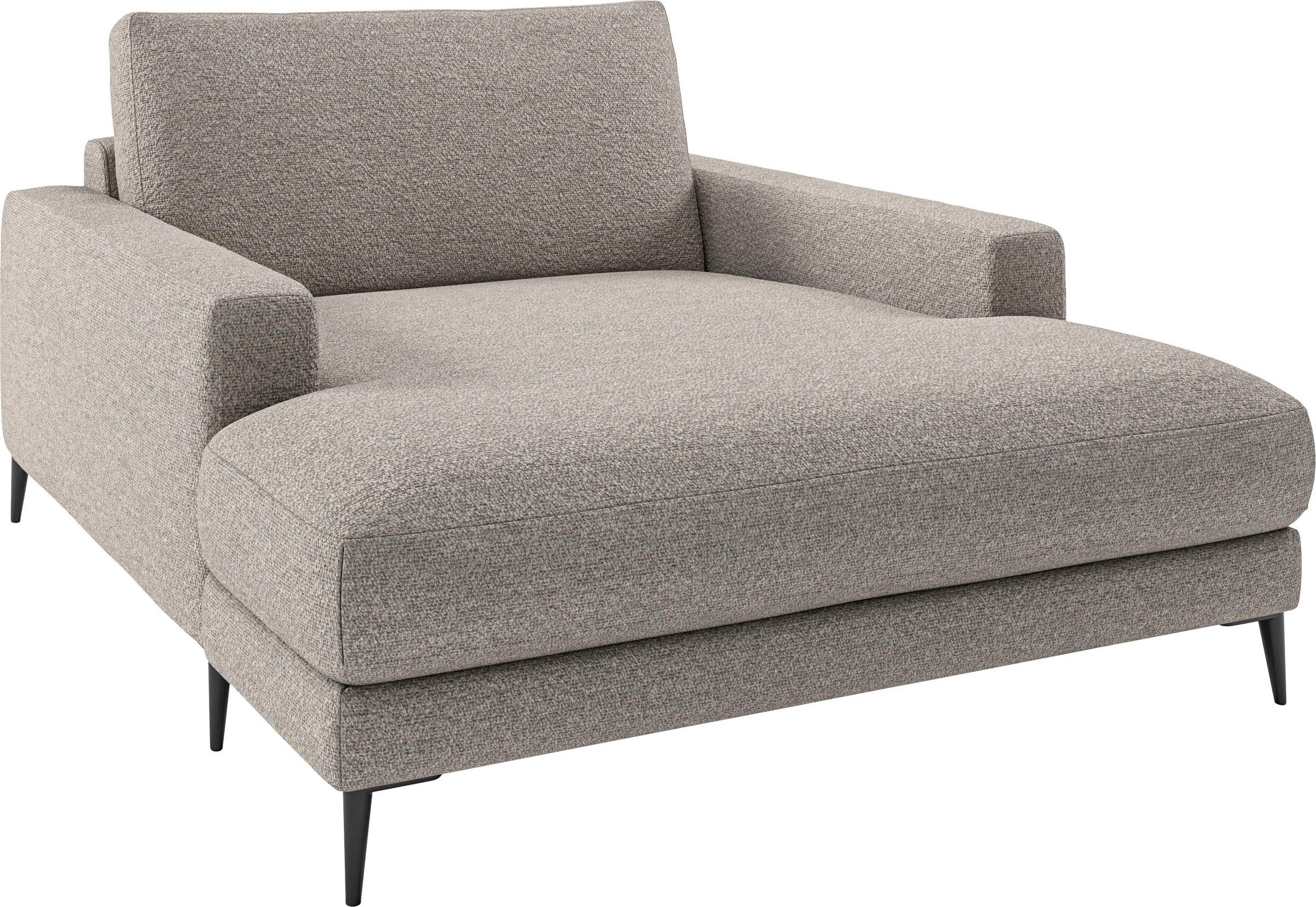 INOSIGN Chaiselongue »Downtown Loungemöbel zum Relaxen, B/T/H: 132/170/84 cm«, auch in Bouclé, Cord und Easy care - leicht mir Wasser zu reinigen
