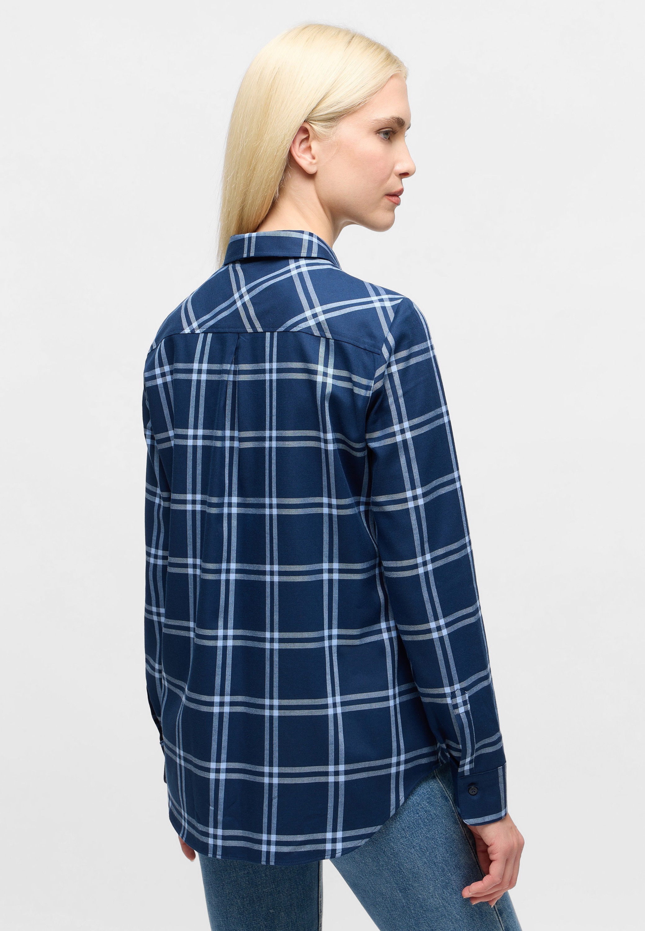 Eterna Hemdbluse »REGULAR FIT« EASY IRON (bügelleicht)