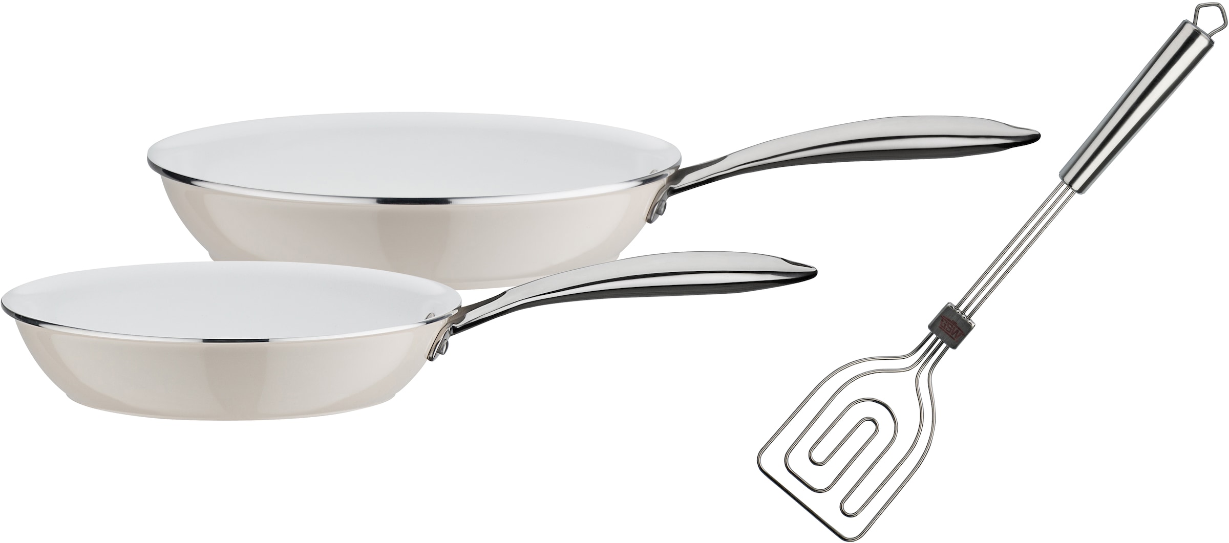 GSW Pfannen-Set »CERAMICA color«, Aluminium, (Set, 3 tlg., 1x Bratpfanne Ø günstig online kaufen