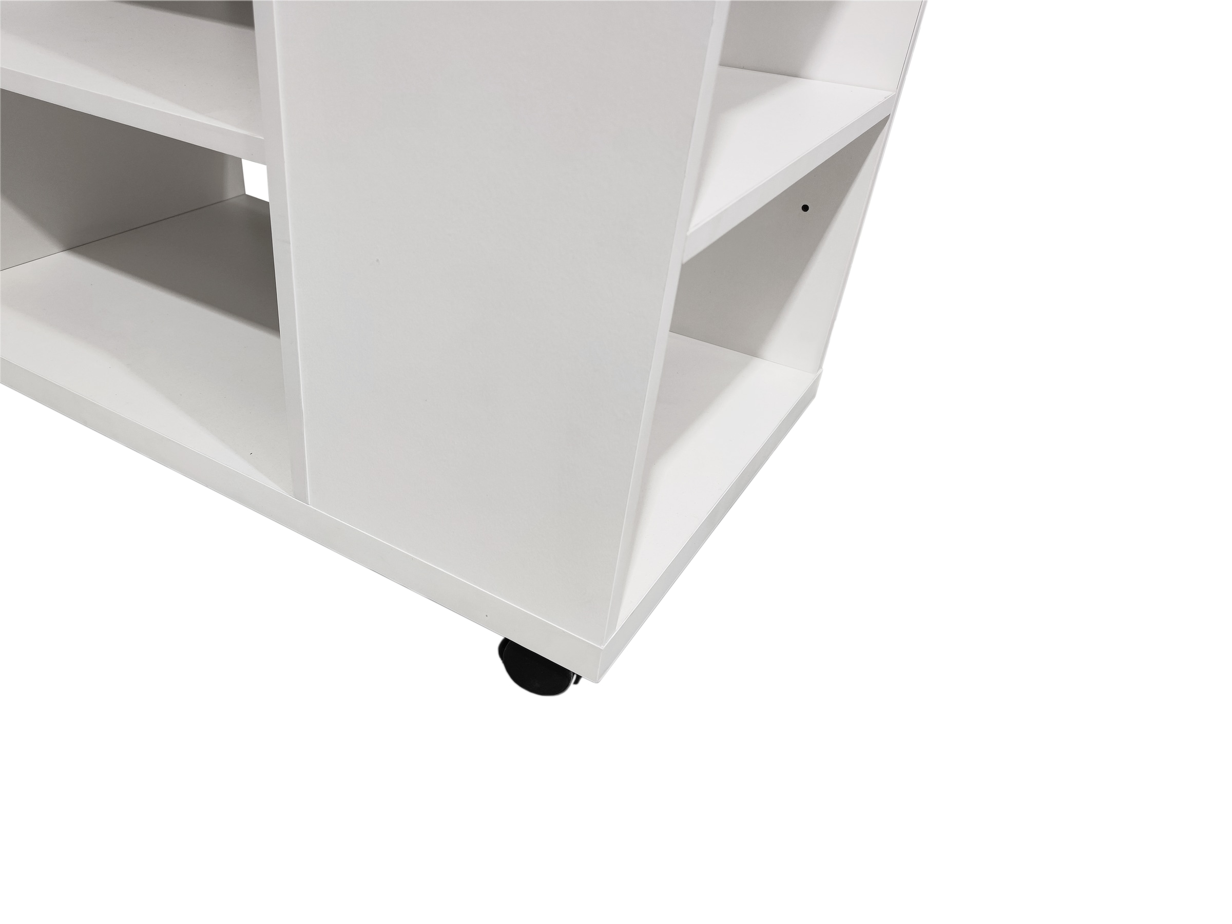 INOSIGN Rollwagen »LOKVE, Rollcontainer, Druckertisch, Rollregal,«, Rollen feststellbar, 6 Fächer, Höhe 75 cm