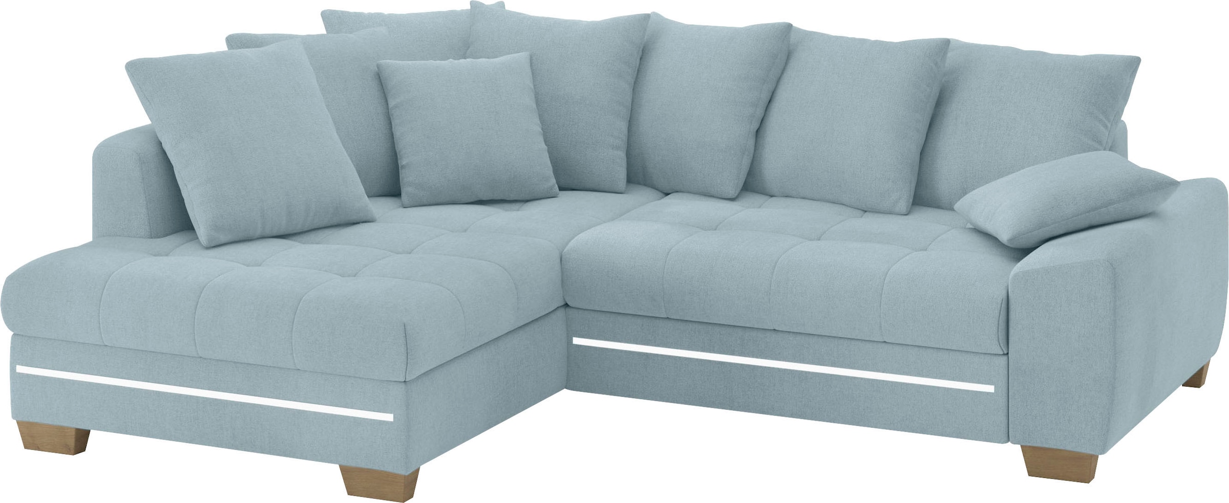 Mr. Couch Ecksofa »Nikita II, L-Form« mit RGB-LED Beleuchtung, wahlweise mi günstig online kaufen