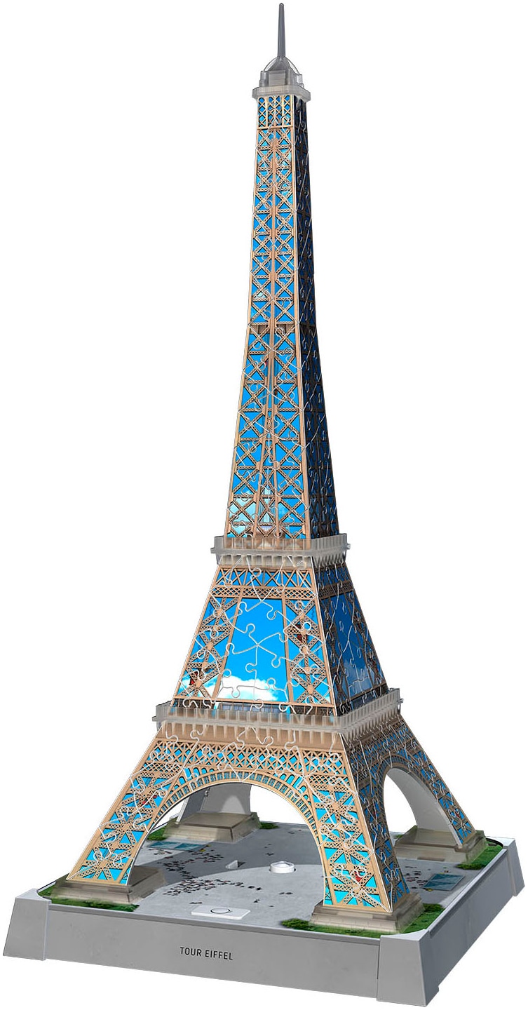 Ravensburger 3D-Puzzle »Iconics: Eiffelturm - mit Licht«, Made in Europe