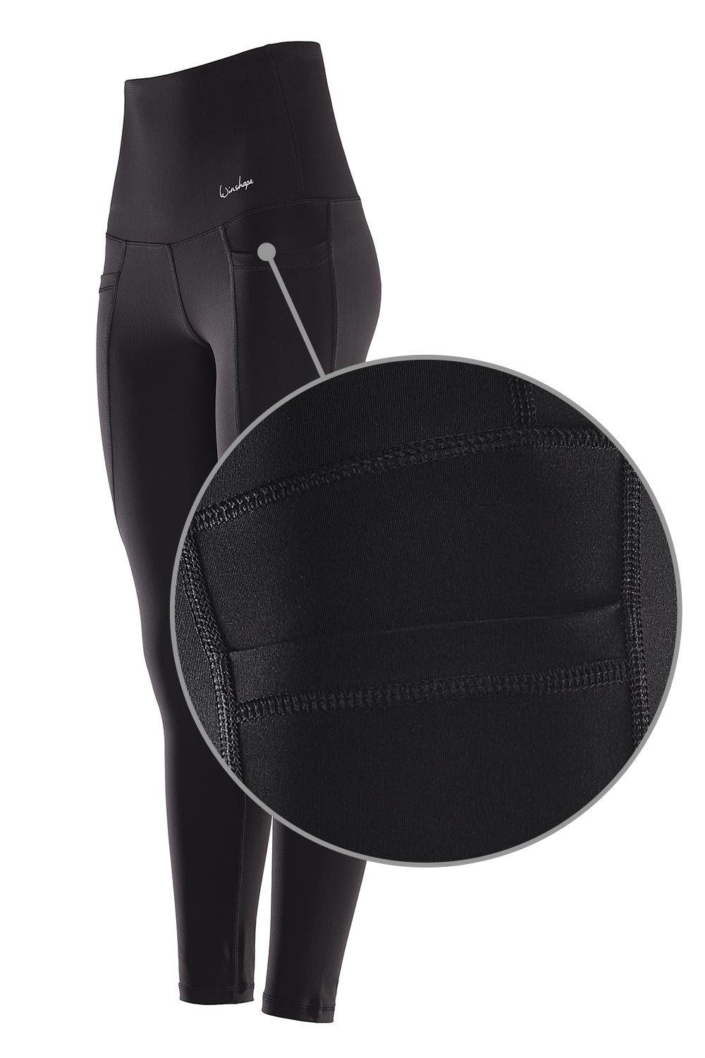Winshape Leggings »Functional Comfort HWL115C«, High Waist mit praktischen Taschen